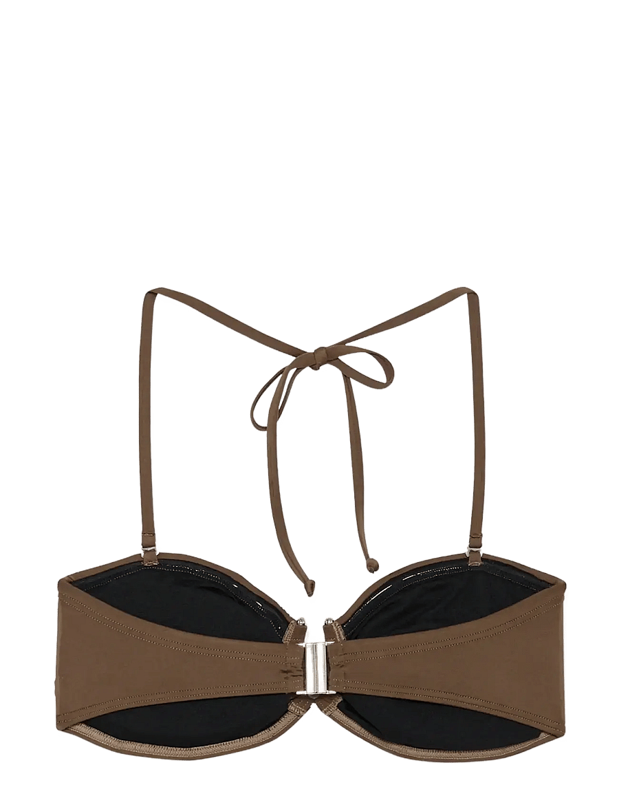 Gestuz - GZbrisa bikini top - bandeau-bikini-oberteile - rain drum - 2