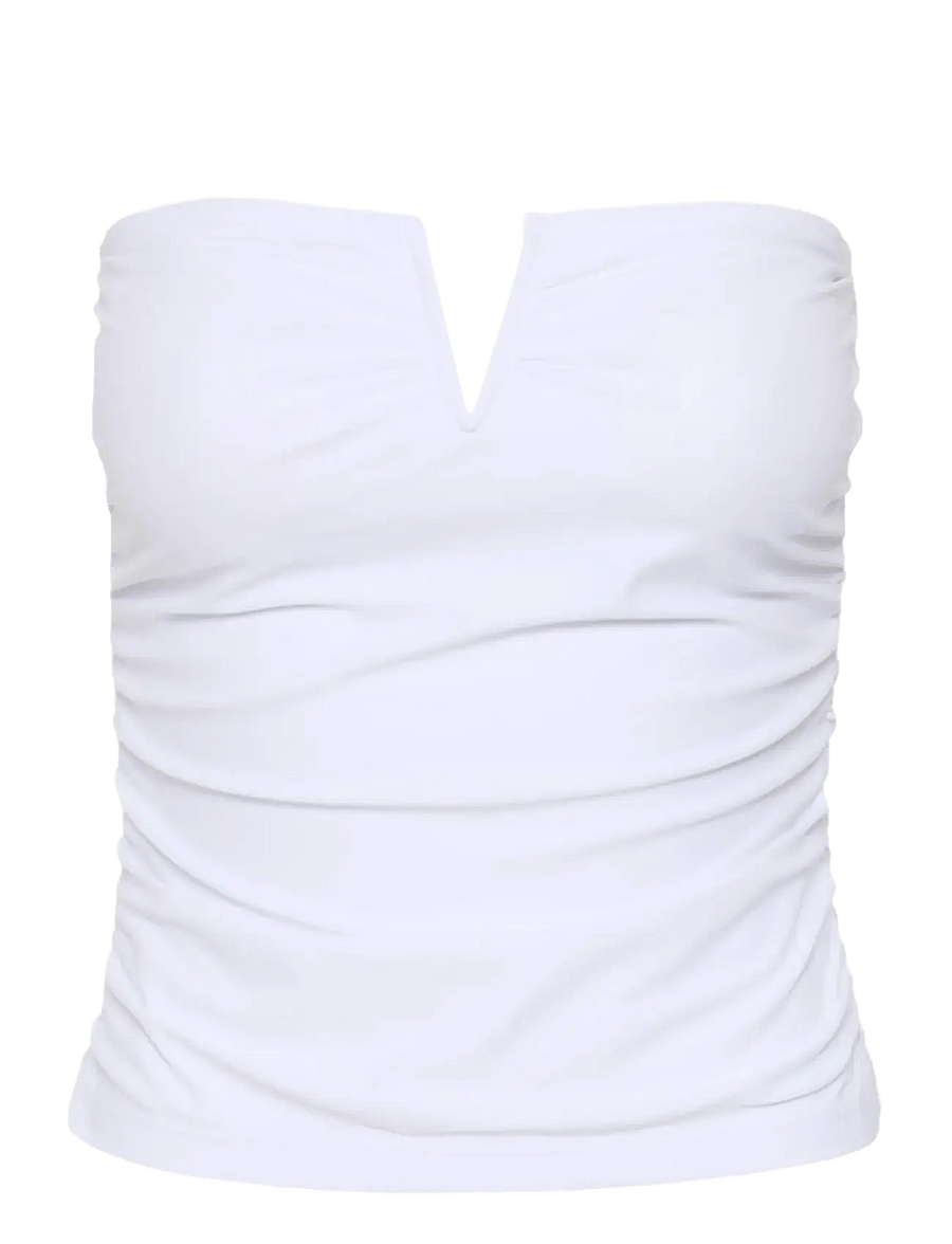 Gestuz - GZmao tube top - tankinit - bright white - 0