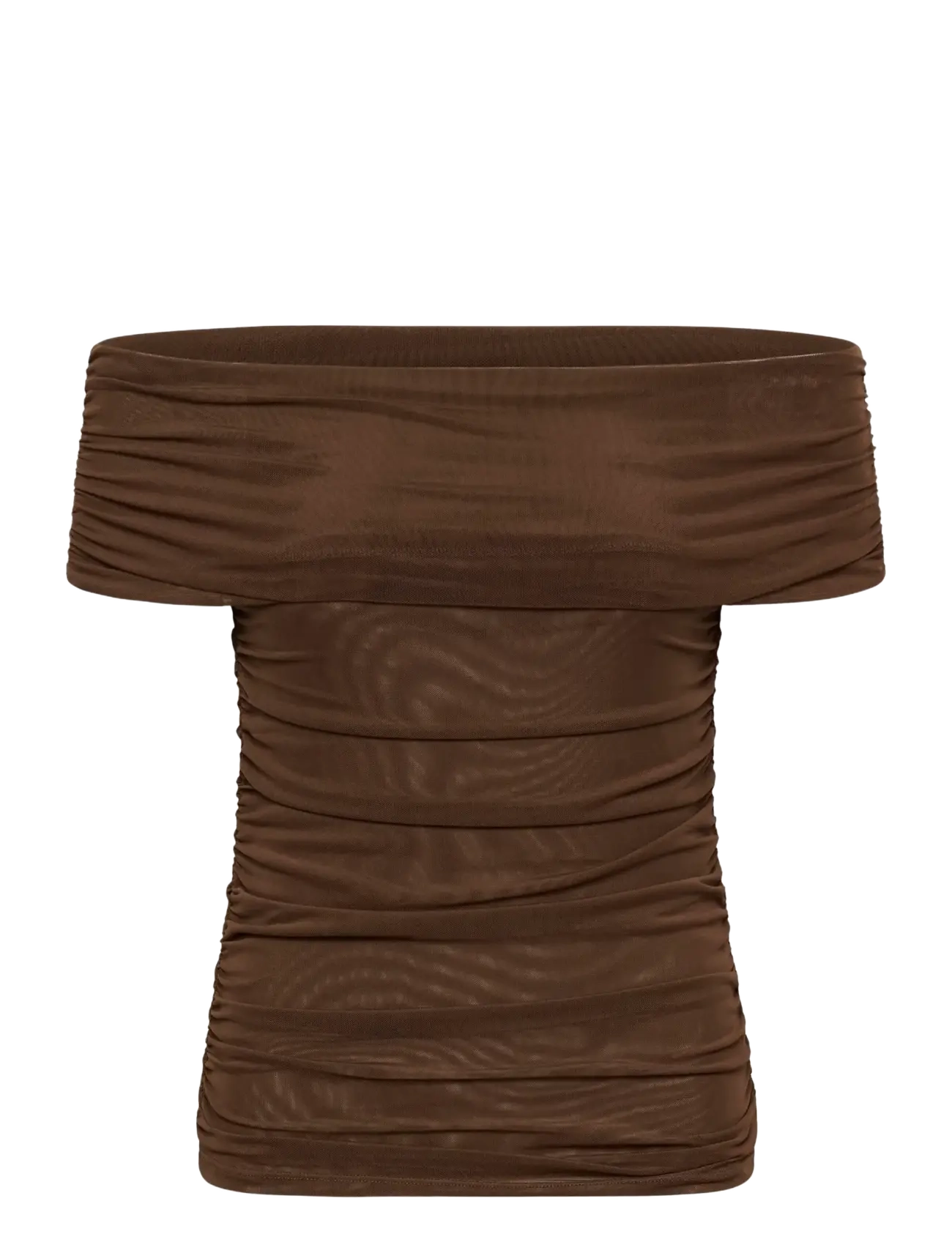 Gestuz GZsamera top - T-Shirts & Tops - RAIN DRUM / brown