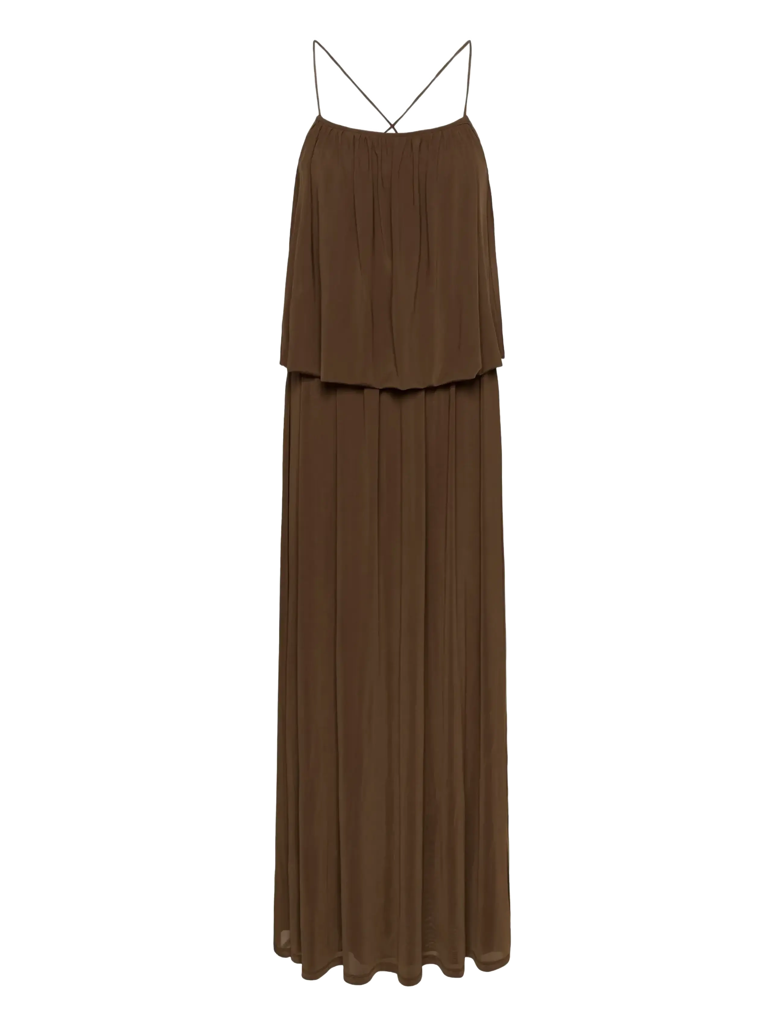 Gestuz GZsamera dress - Kleider - RAIN DRUM / brown
