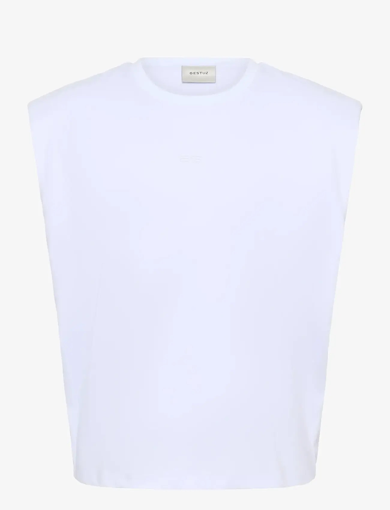 Gestuz - GZkathrin muscle tee - tanktops - bright white - 1