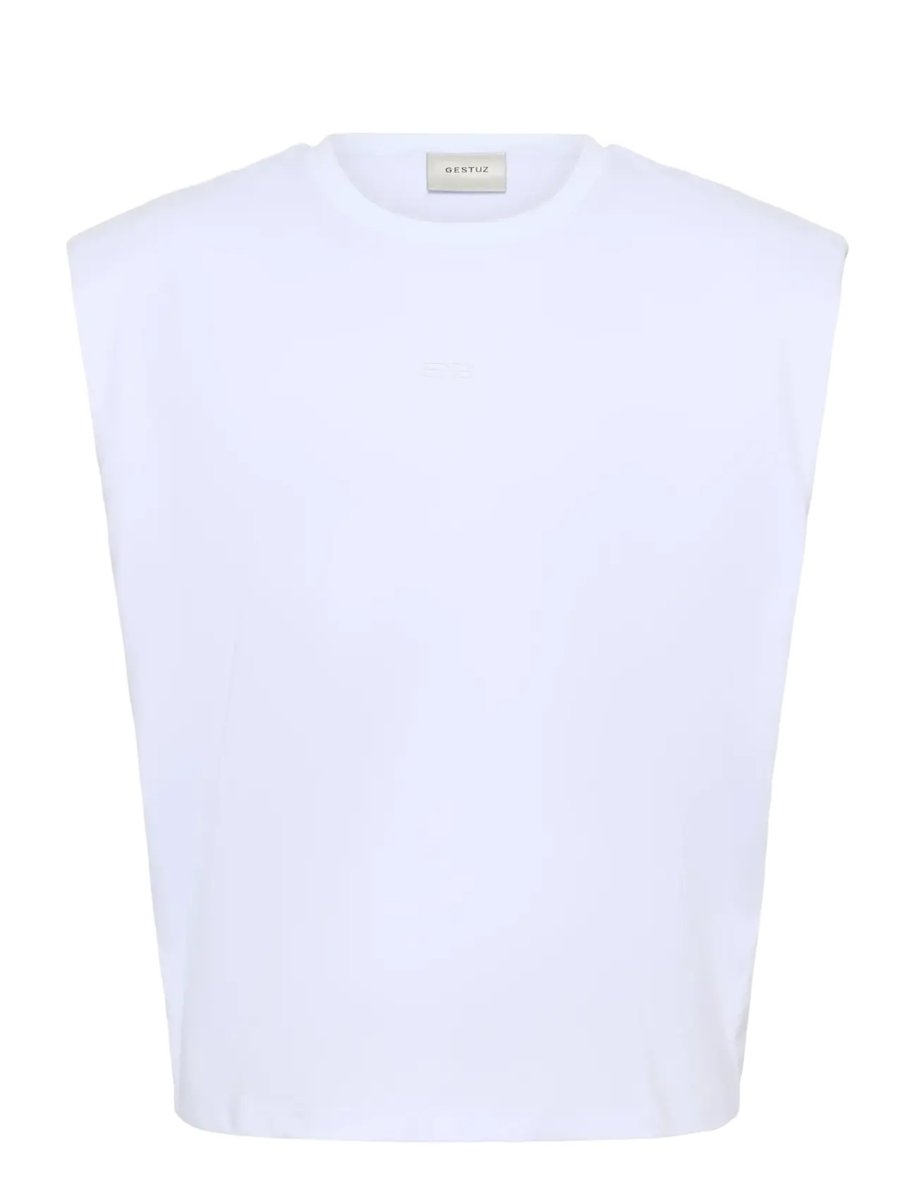Gestuz GZkathrin muscle tee - T-Shirts & Tops - BRIGHT WHITE / white