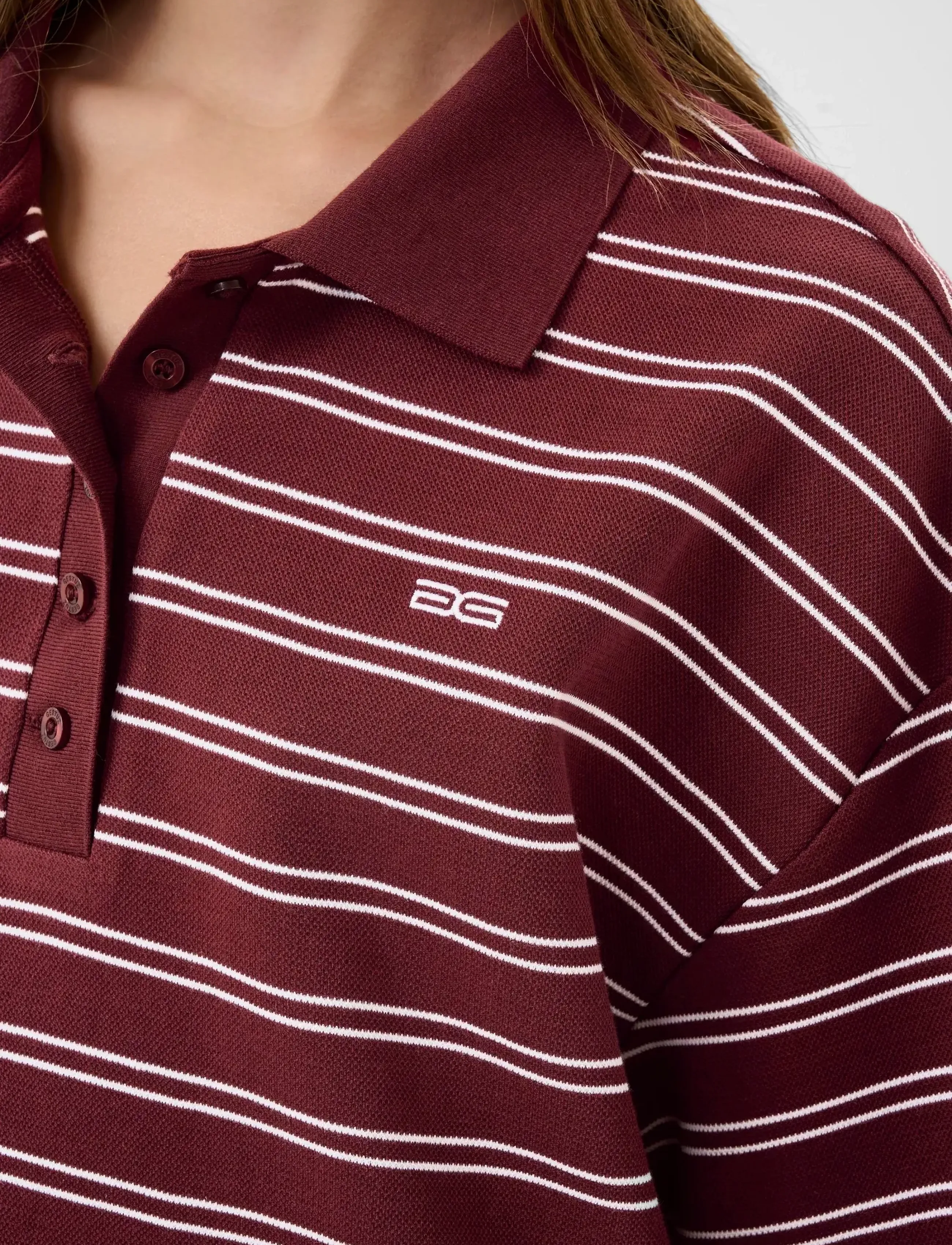 Gestuz - GZpilova polo tee - pikéer - cabernet striped - 5