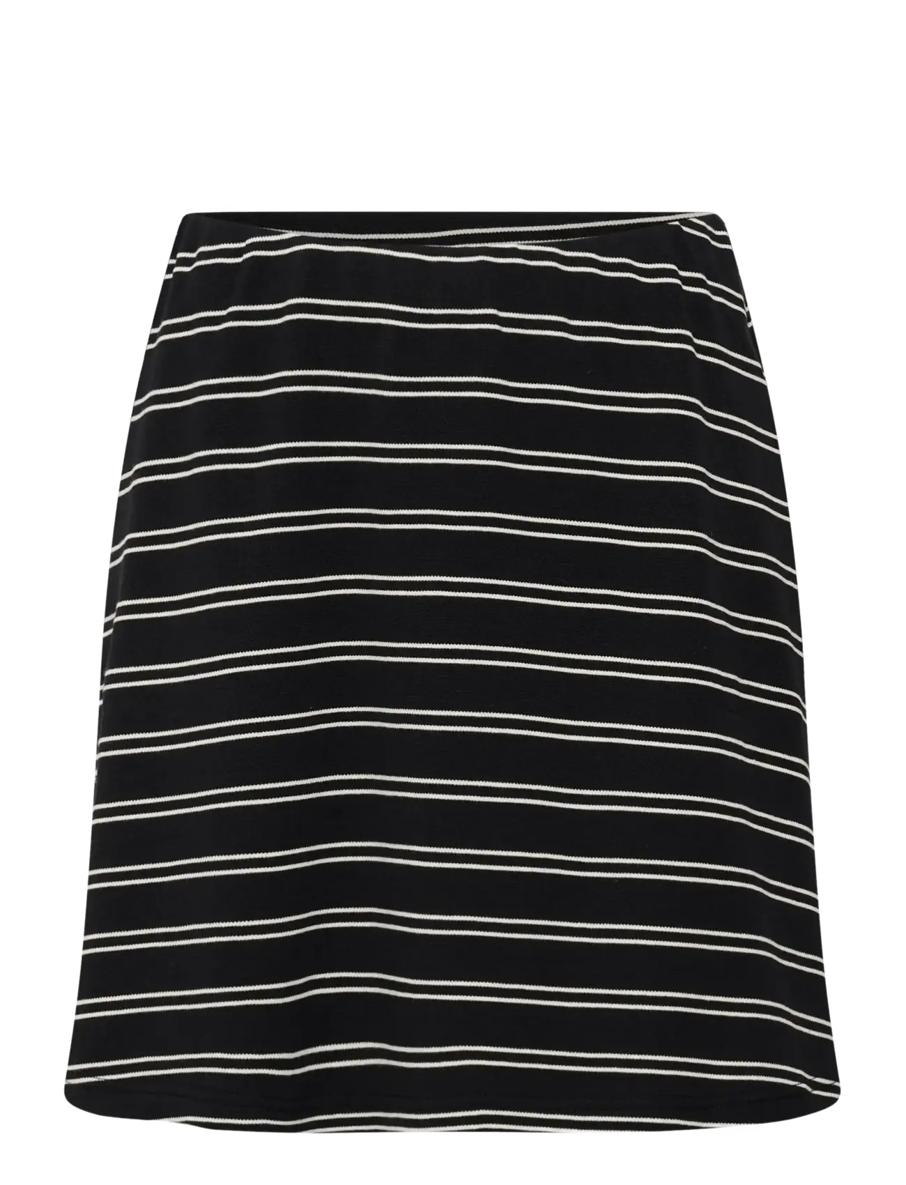 Gestuz GZpilova skirt - Dāņu zīmoli - BLACK WHITE STRIPED / black