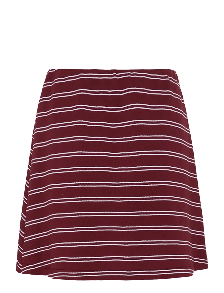 Gestuz - GZpilova skirt - miniseelikud - cabernet striped - 2