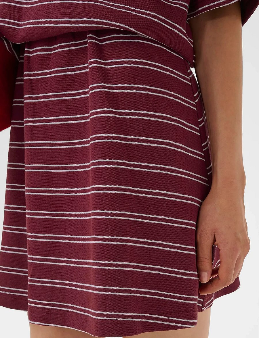 Gestuz - GZpilova skirt - miniseelikud - cabernet striped - 4