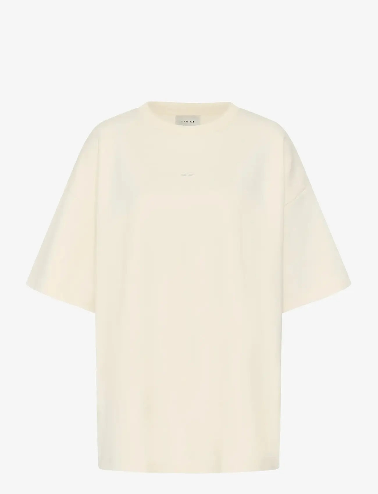 Gestuz - GZamina tee - t-shirts - birch - 1