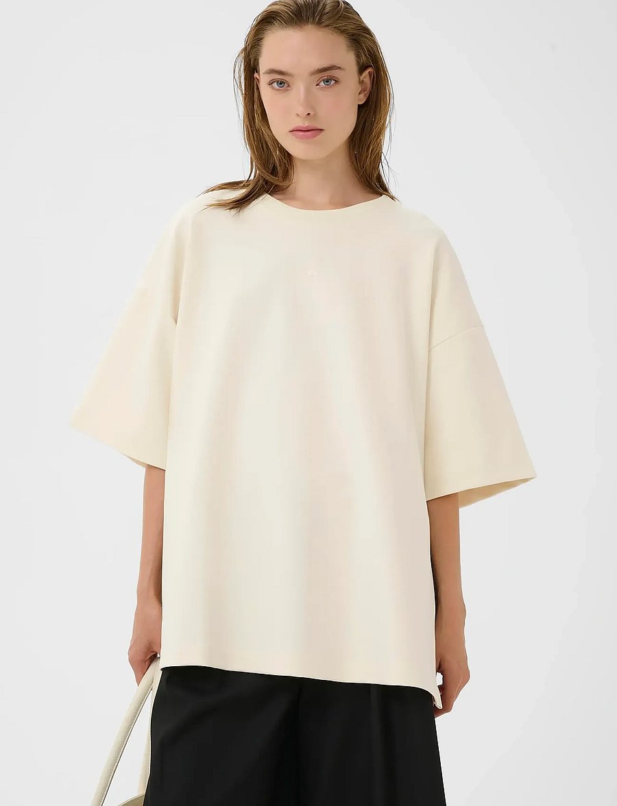 Gestuz - GZamina tee - t-shirts - birch - 0