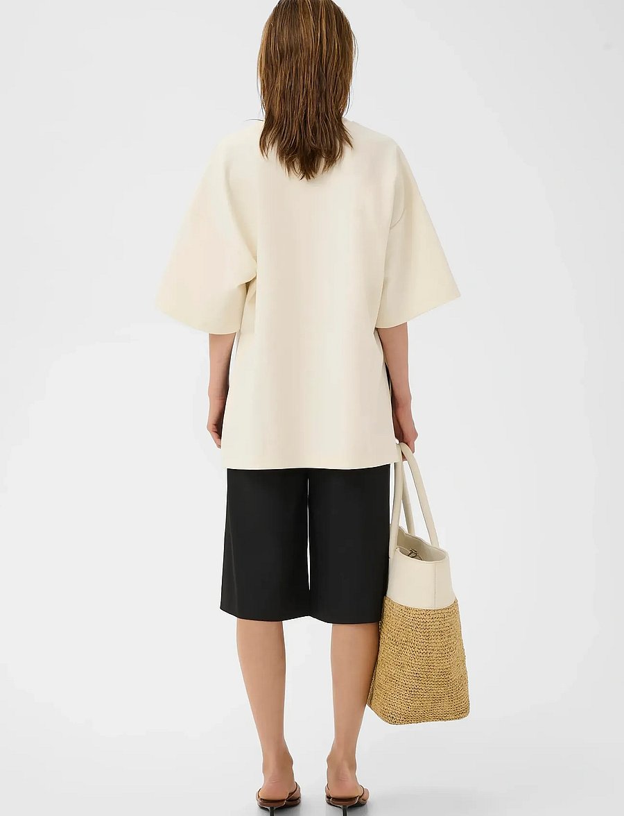 Gestuz - GZamina tee - t-shirts - birch - 4