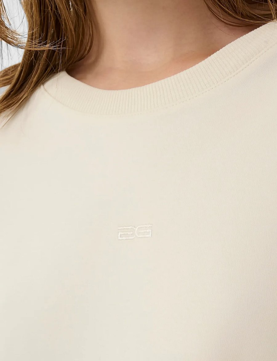 Gestuz - GZamina tee - t-shirts - birch - 5
