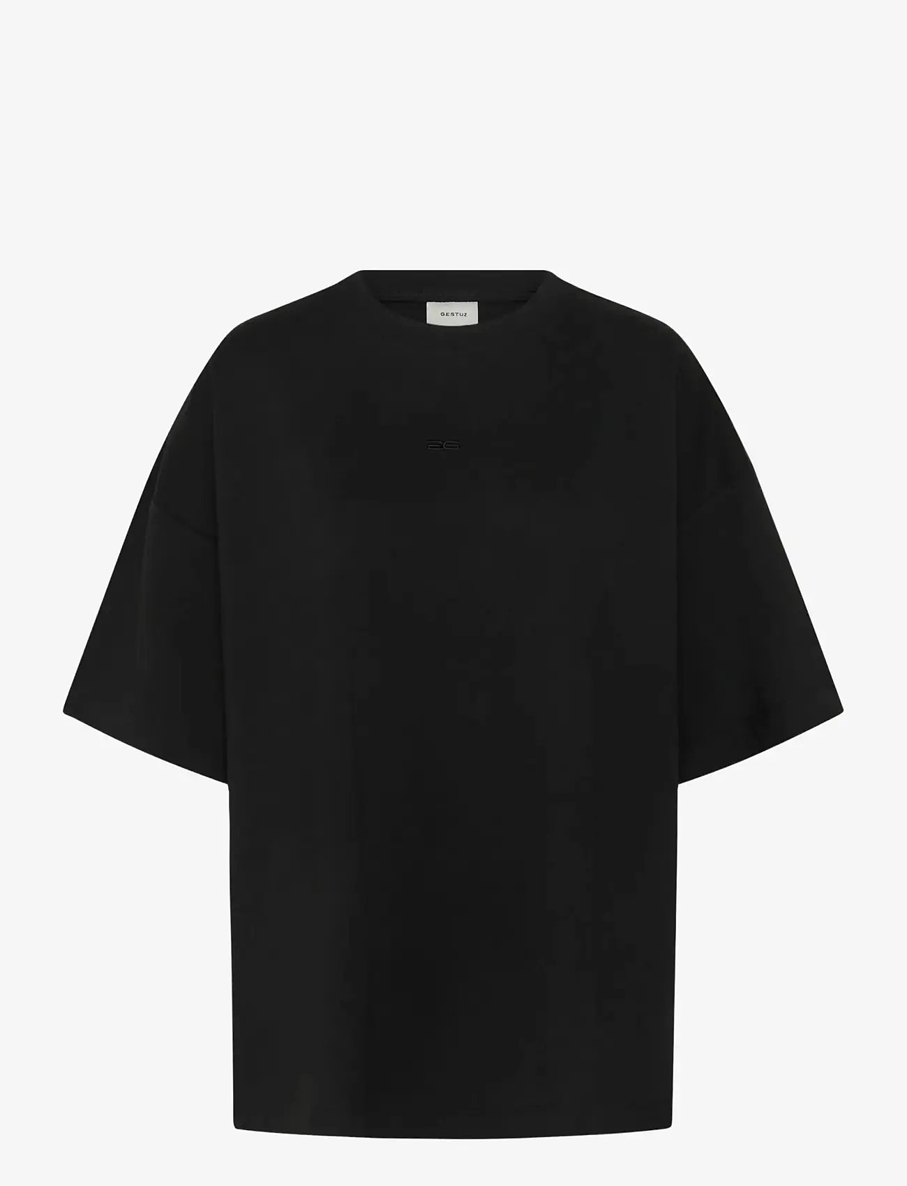 Gestuz - GZamina tee - t-shirts - black - 1