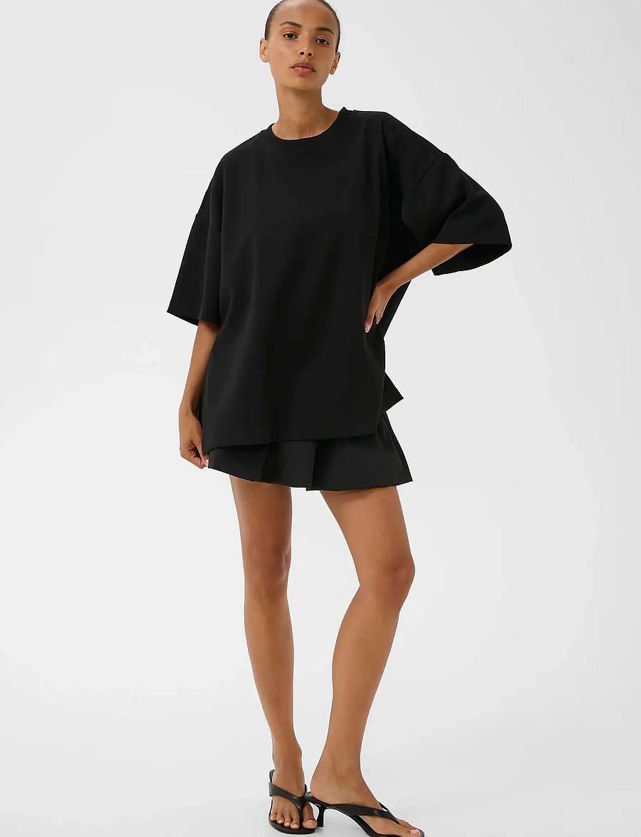 Gestuz - GZamina tee - t-shirts - black - 3