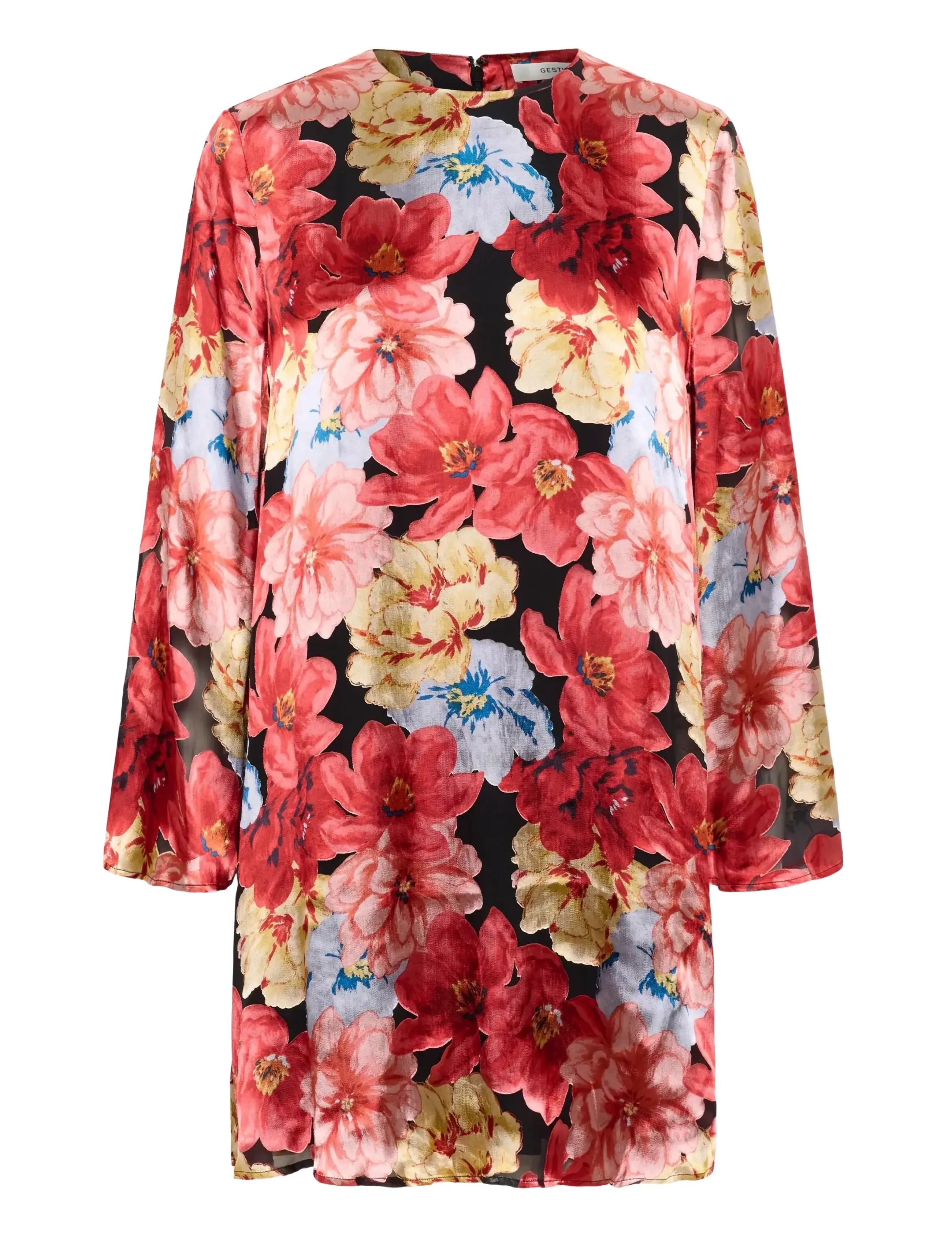 Gestuz GZsigrida P short dress - Korte kjoler - DESSERT FLOWER MULTI / red