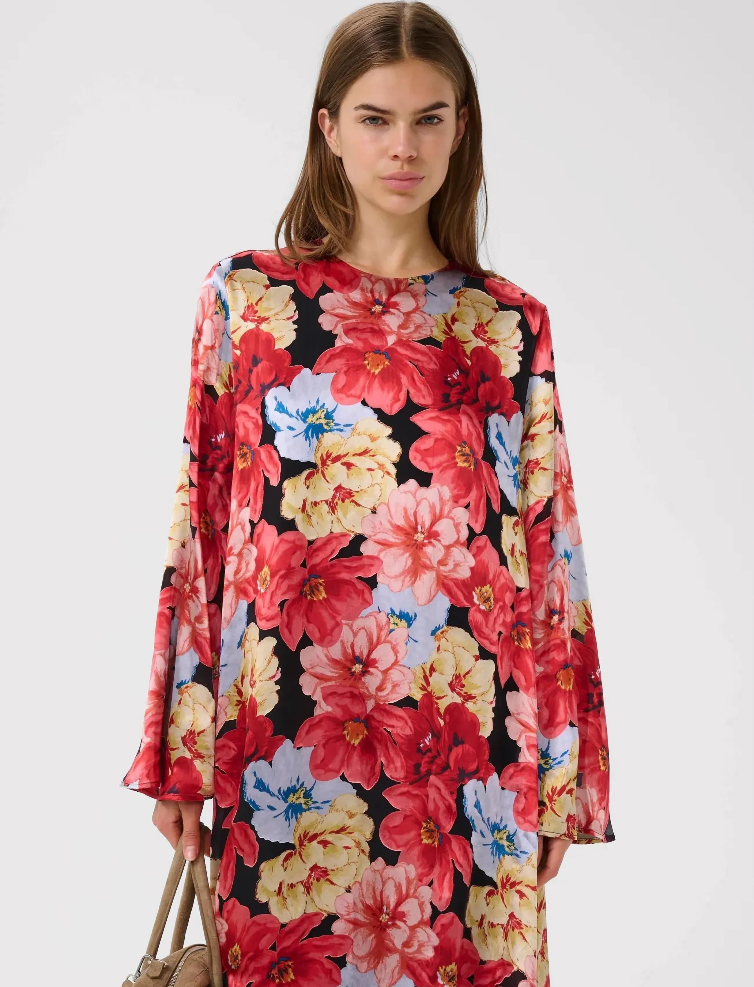 Gestuz GZsigrida P short dress - Konfirmation - DESSERT FLOWER MULTI / red