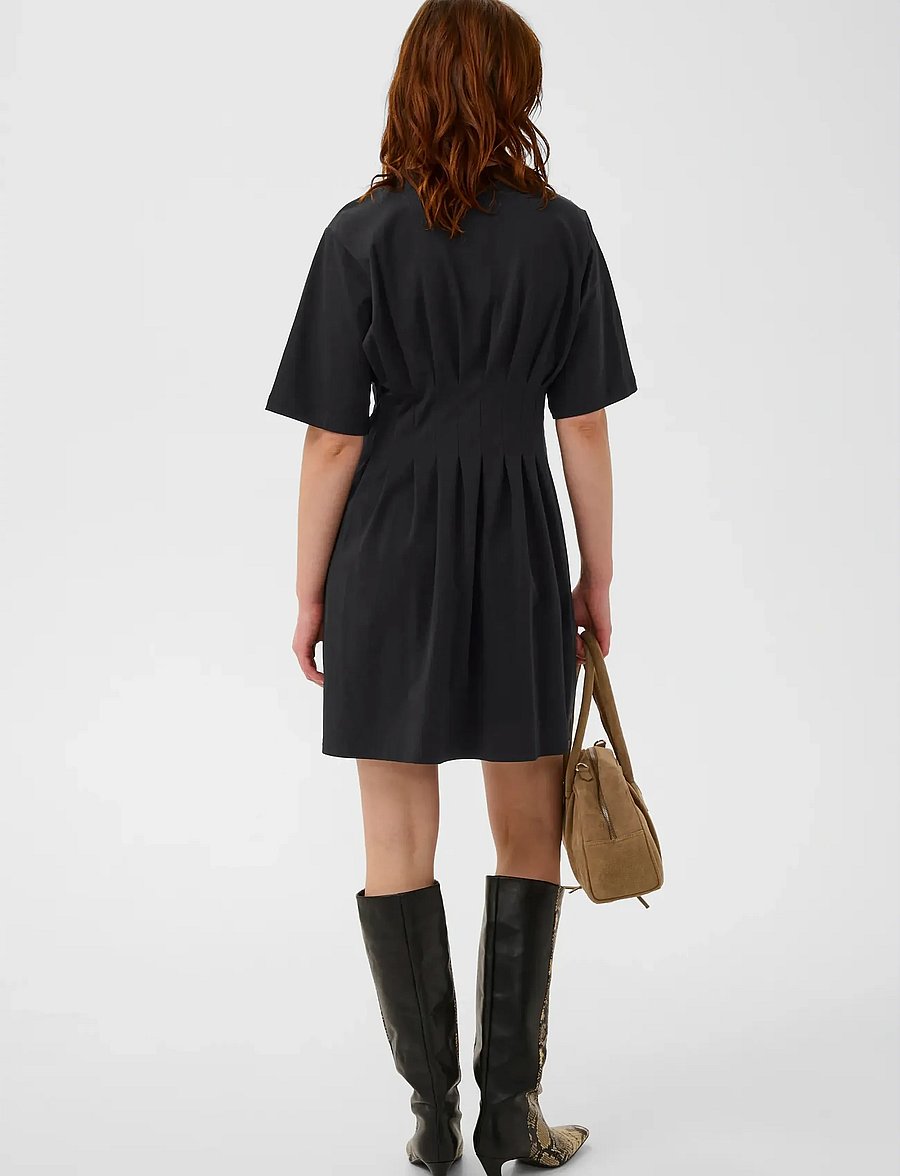 Gestuz - GZinez short dress - t-shirtkjoler - black - 4