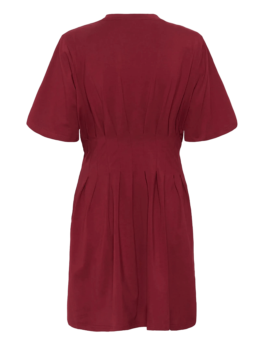 Gestuz - GZinez short dress - t-shirt-kleider - cabernet - 2