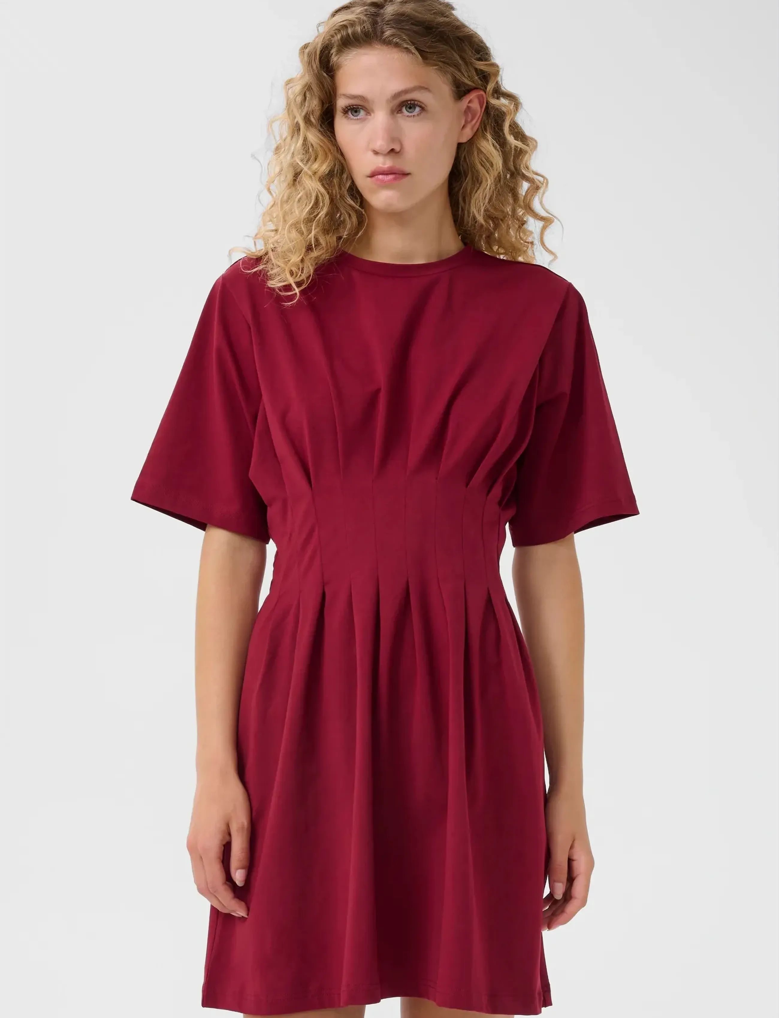 Gestuz Gzinez Short Dress, XL, Dresses, Burgunderrot - Frauen