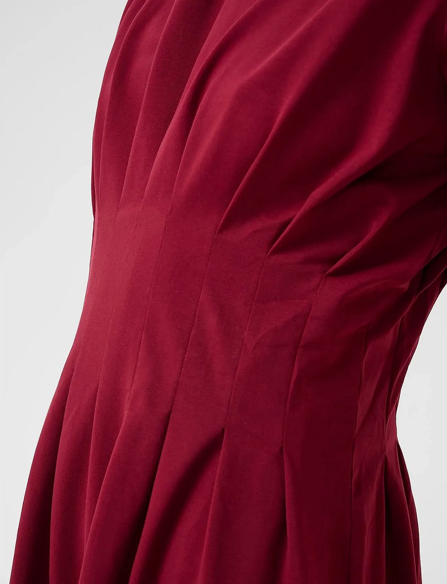 Gestuz - GZinez short dress - t-shirt-kleider - cabernet - 5
