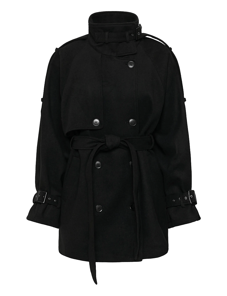 Gestuz - GZavic midi jacket - winterjacken - black - 0