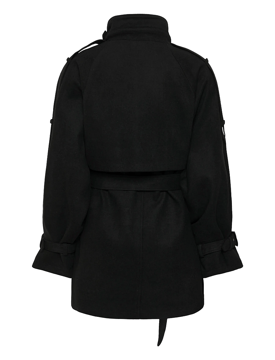 Gestuz - GZavic midi jacket - winterjacken - black - 1