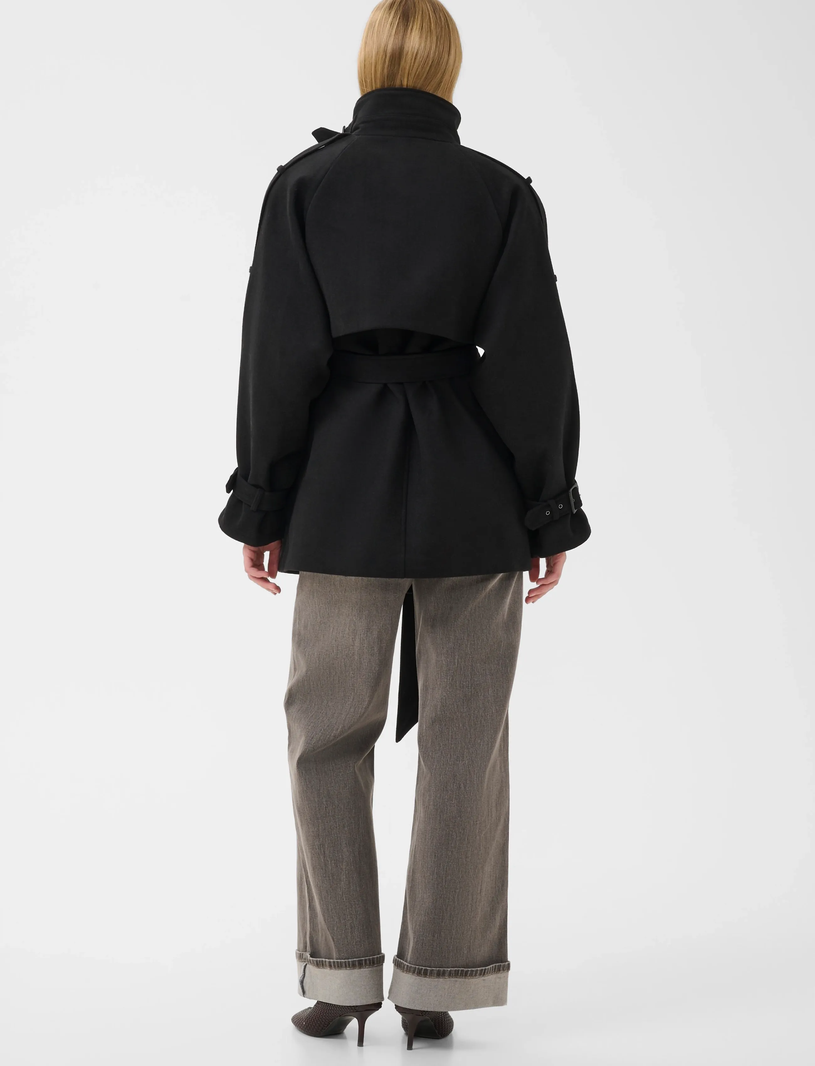 Gestuz - GZavic midi jacket - winterjacken - black - 4