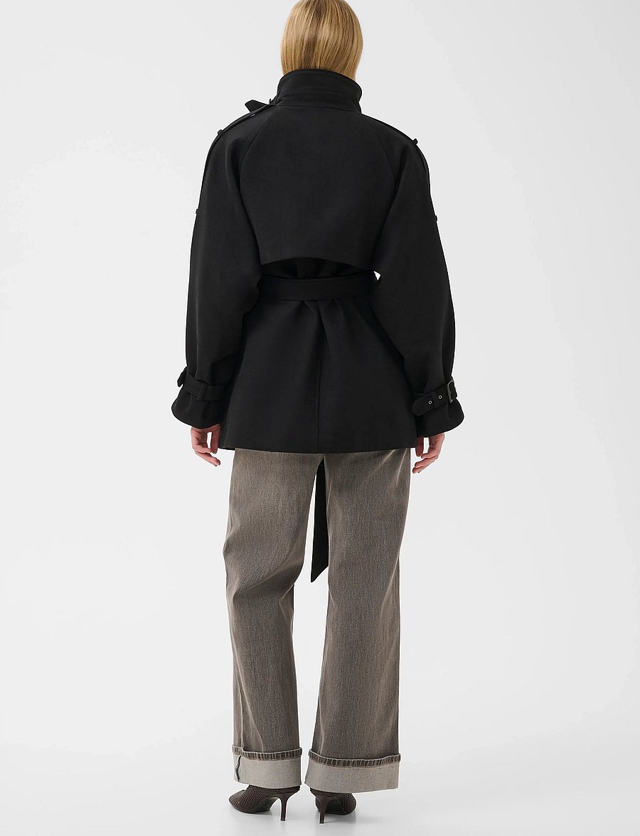 Gestuz - GZavic midi jacket - winterjacken - black - 4