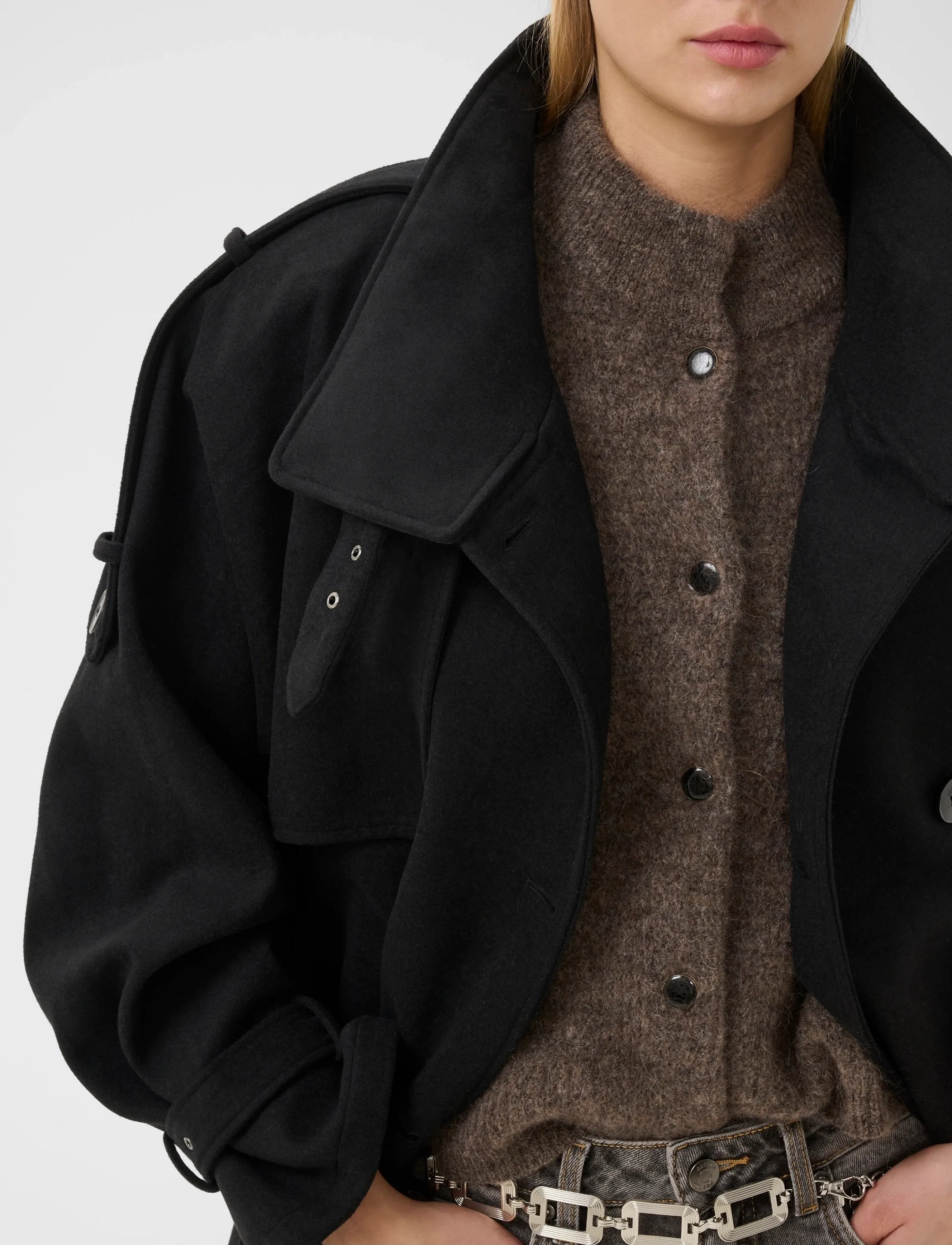 Gestuz - GZavic midi jacket - winterjacken - black - 5