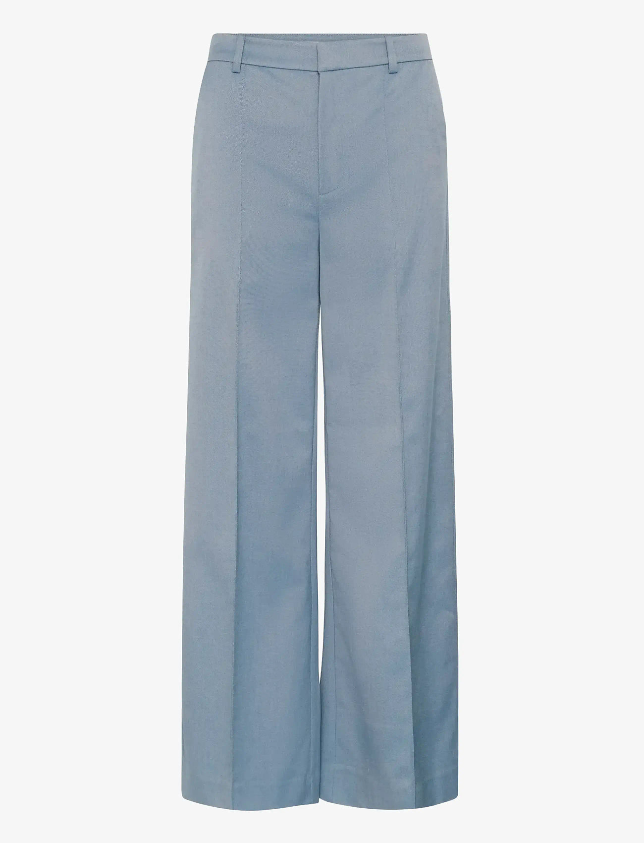 Gestuz - GZwendi HW pants - habitbukser - dusty blue - 1