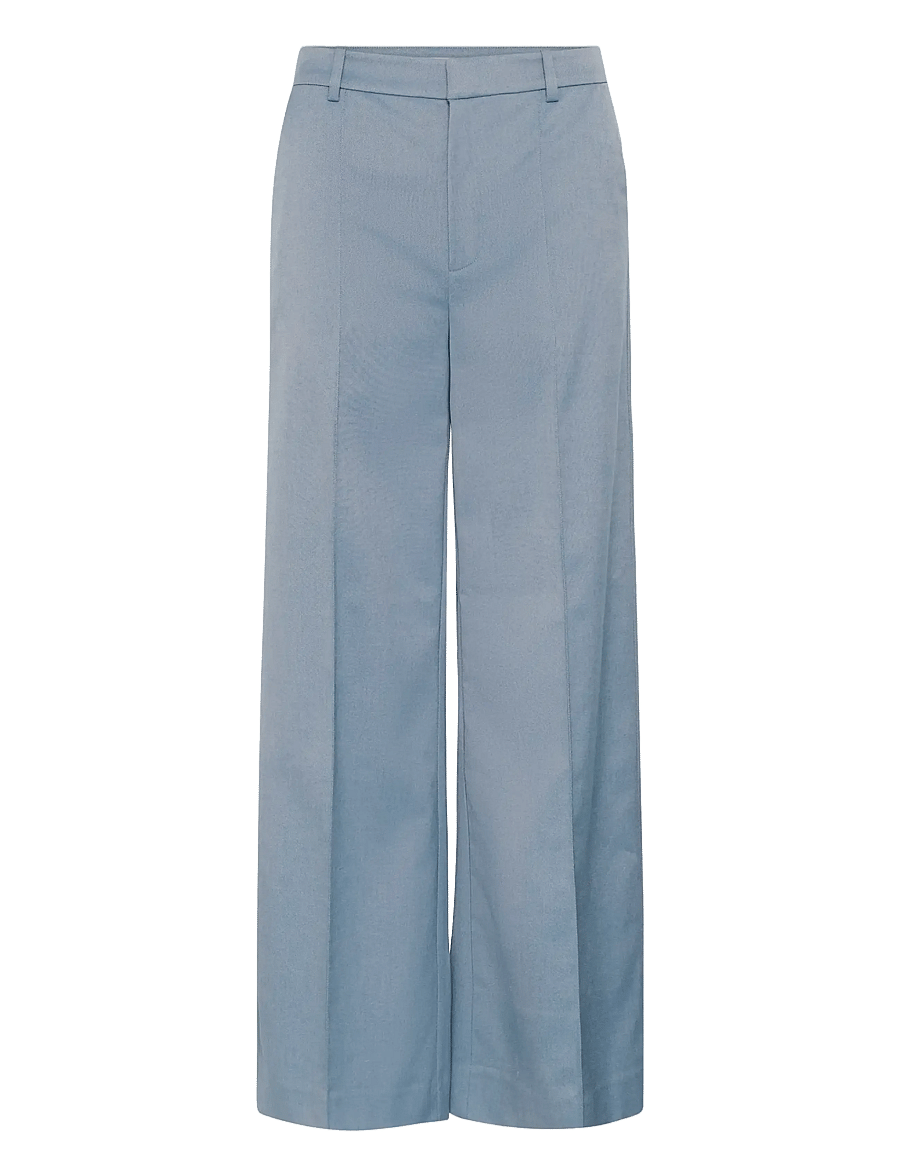 Gestuz - GZwendi HW pants - pidulikud püksid - dusty blue - 1