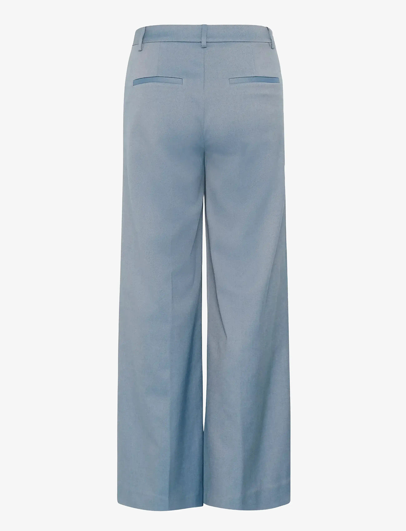 Gestuz - GZwendi HW pants - habitbukser - dusty blue - 2