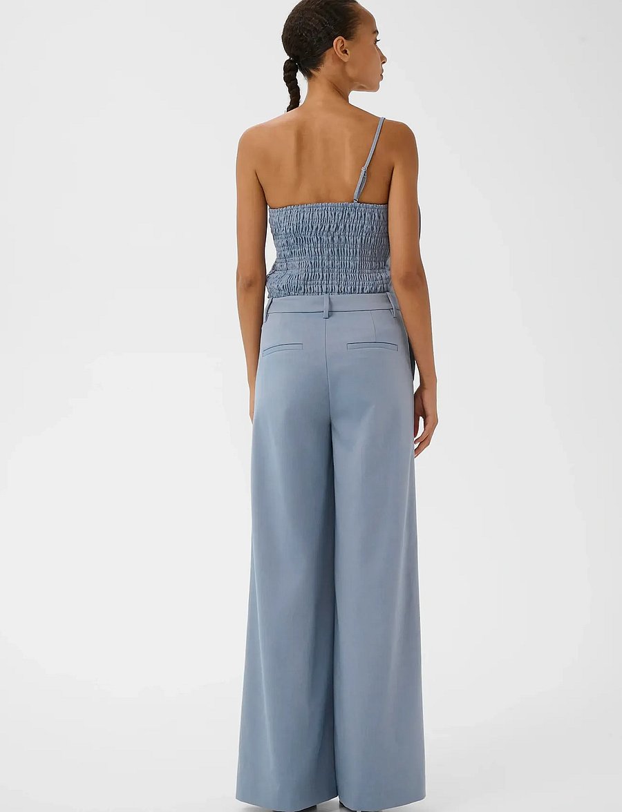 Gestuz - GZwendi top - sleeveless tops - dusty blue - 4