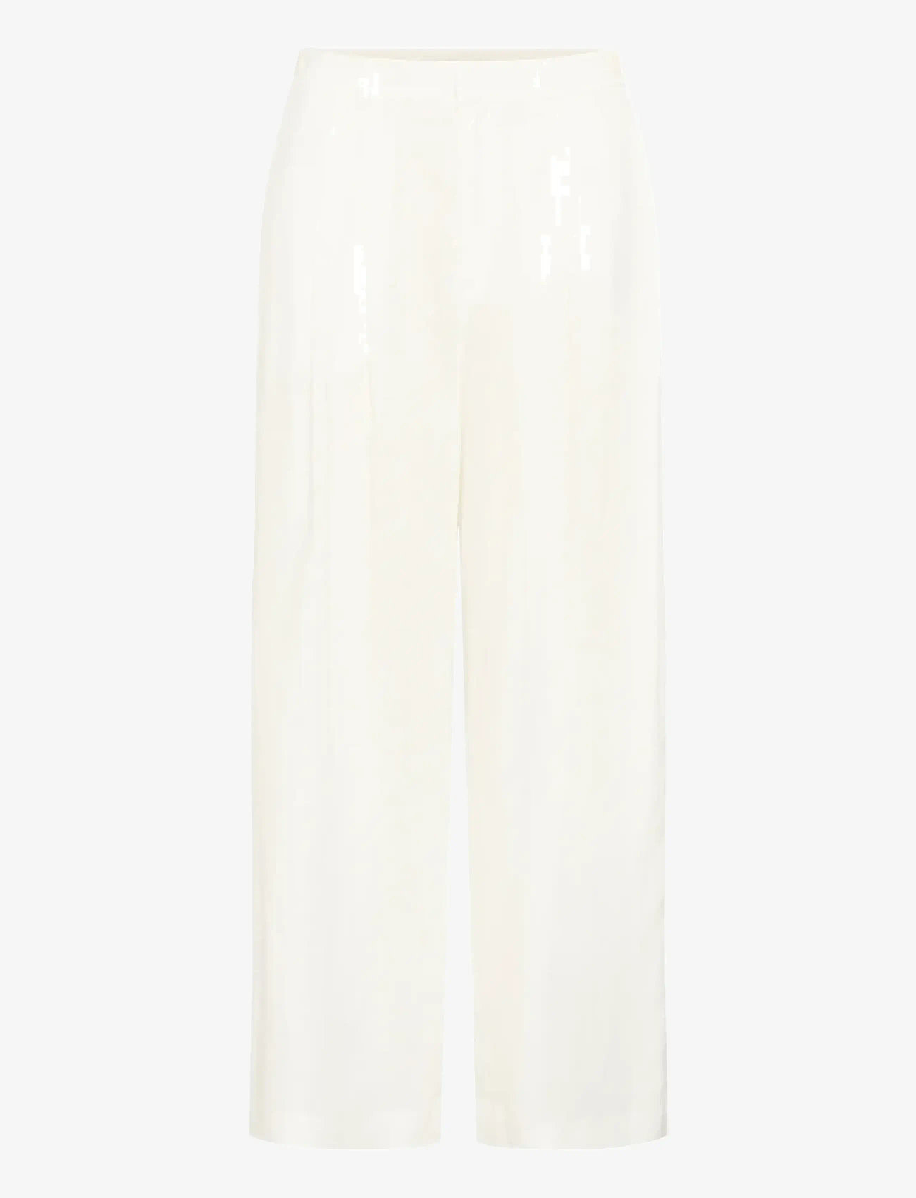 Gestuz - GZriava MW pants - bukser med brede ben - bright white - 1