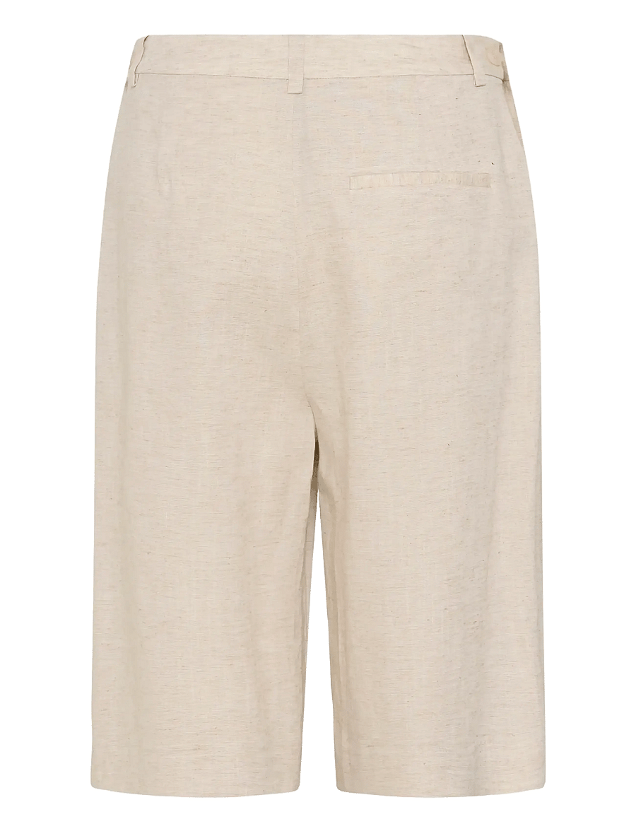 Gestuz - GZriava MW shorts - bermudashorts - light sand melange - 2