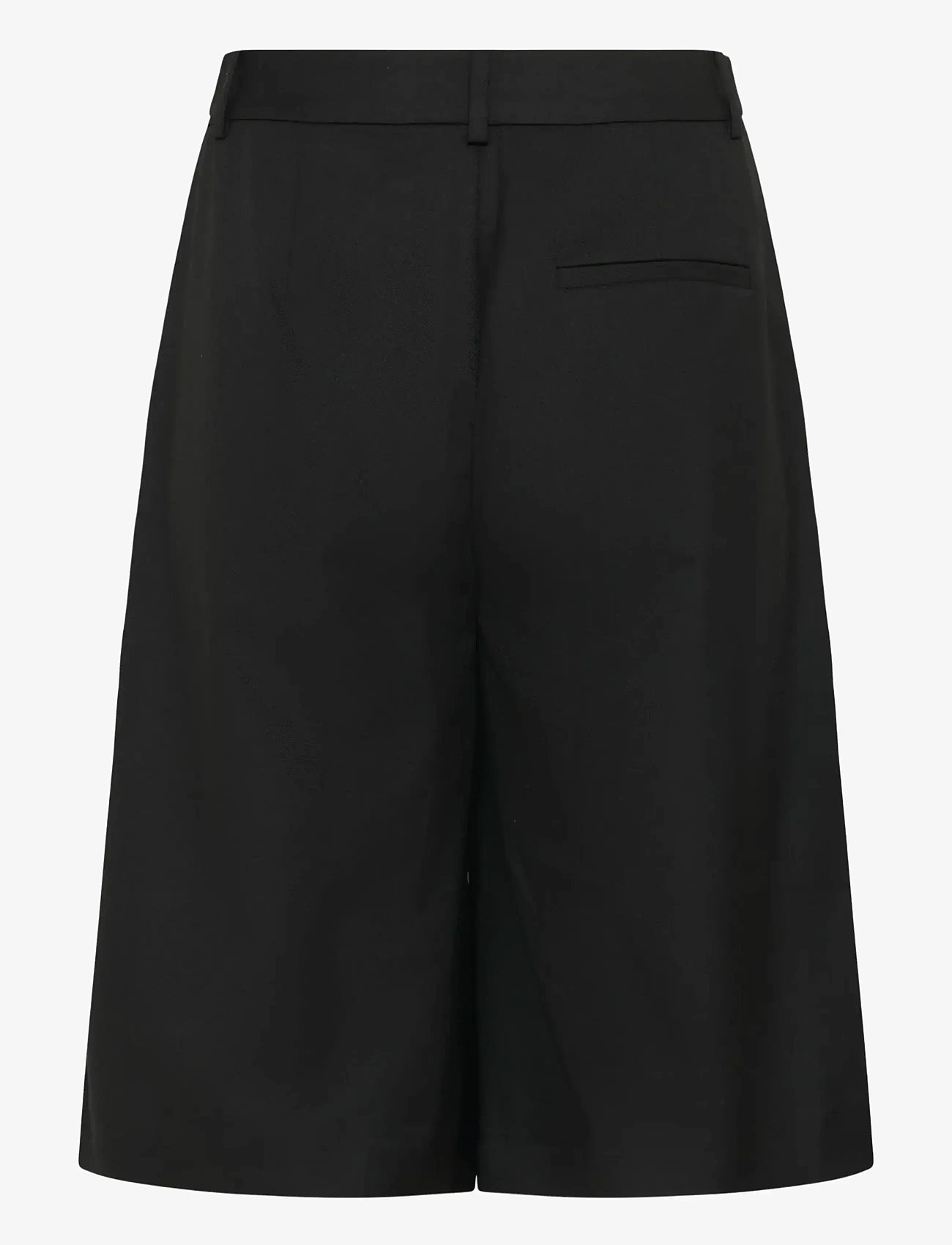 Gestuz - GZpaula HW wide shorts - ikdienas šorti - black - 2