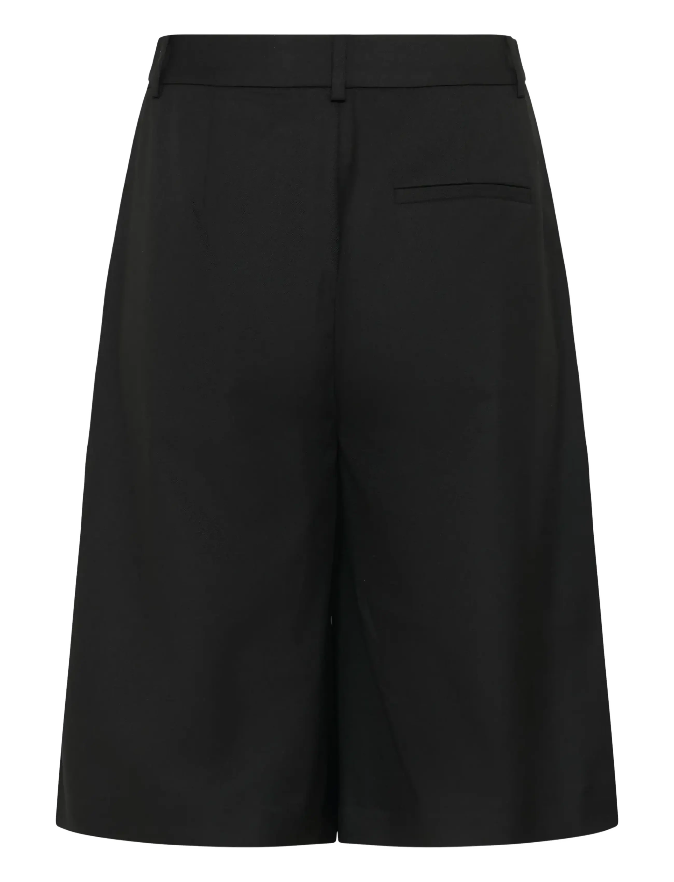 Gestuz - GZpaula HW wide shorts - casual shorts - black - 2