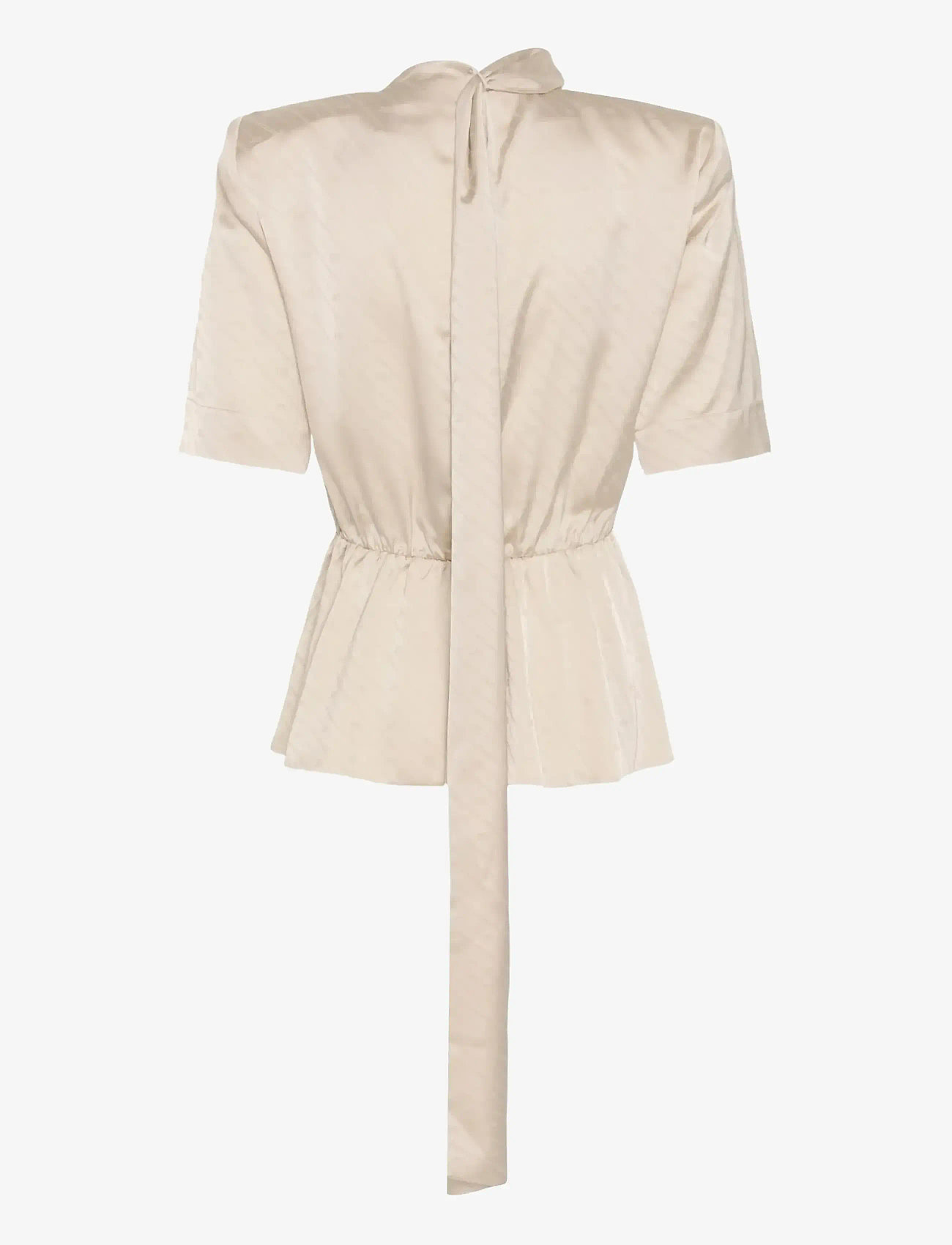 Gestuz - BXGteresa SS blouse - kurzämlige blusen - whitecap gray - 2