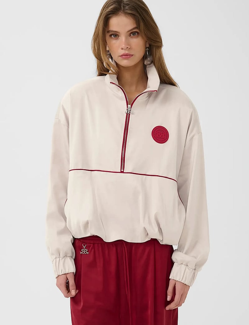 Gestuz - BXGricky track jacket - mode trends - whitecap gray - 0
