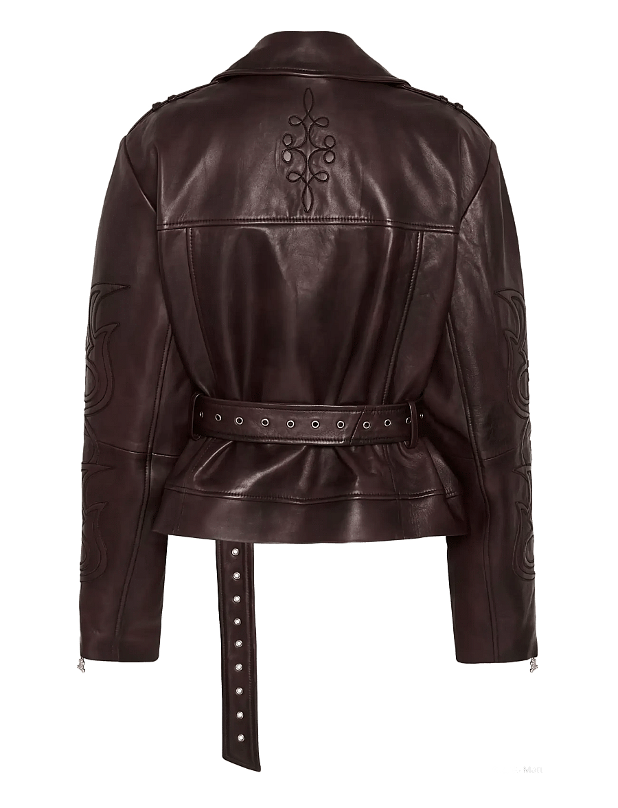 Gestuz - BXGken biker jacket - frühlingsjacken - dark burgundy - 2