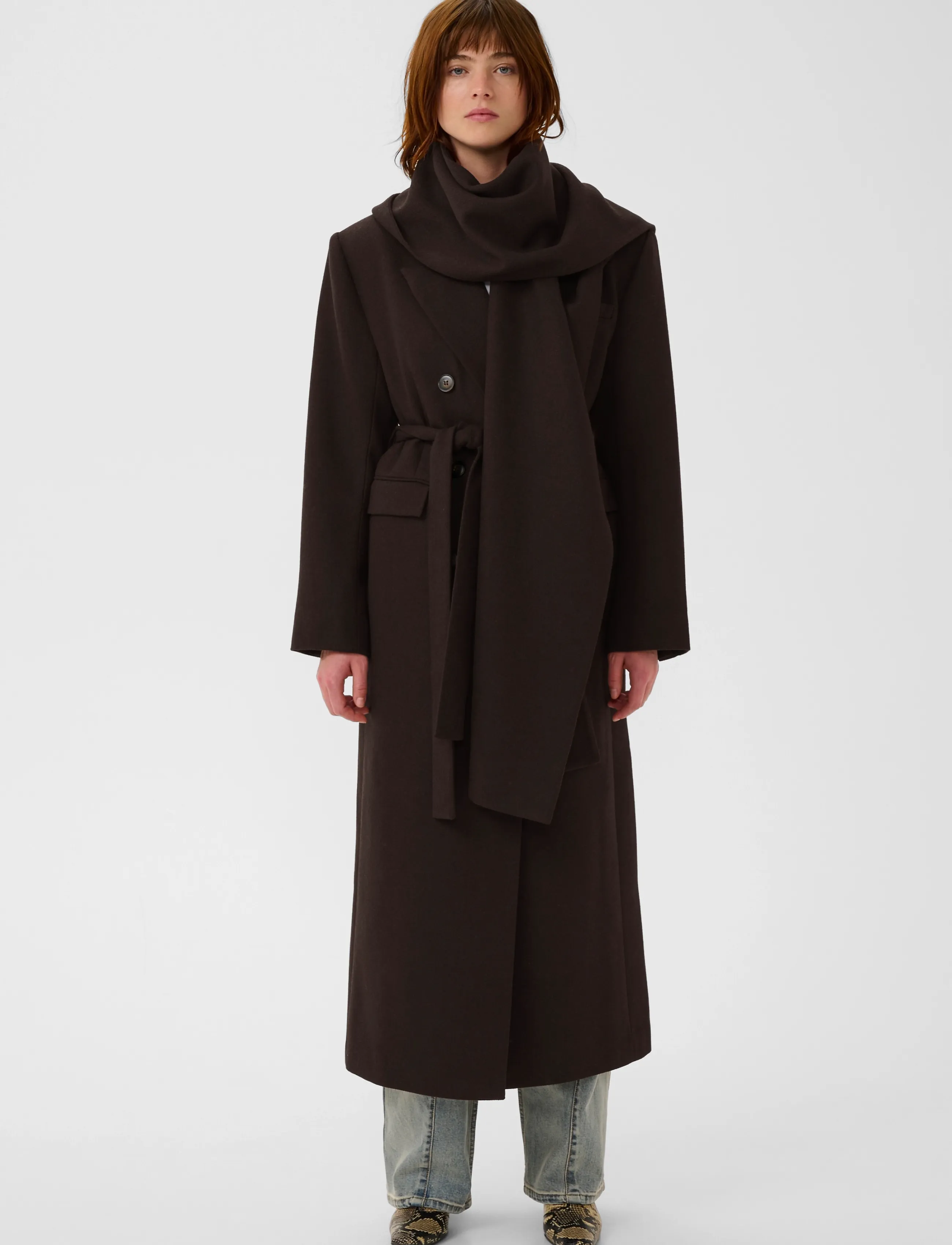 Gestuz - GZvenja long coat - winter jackets - ganache - 2