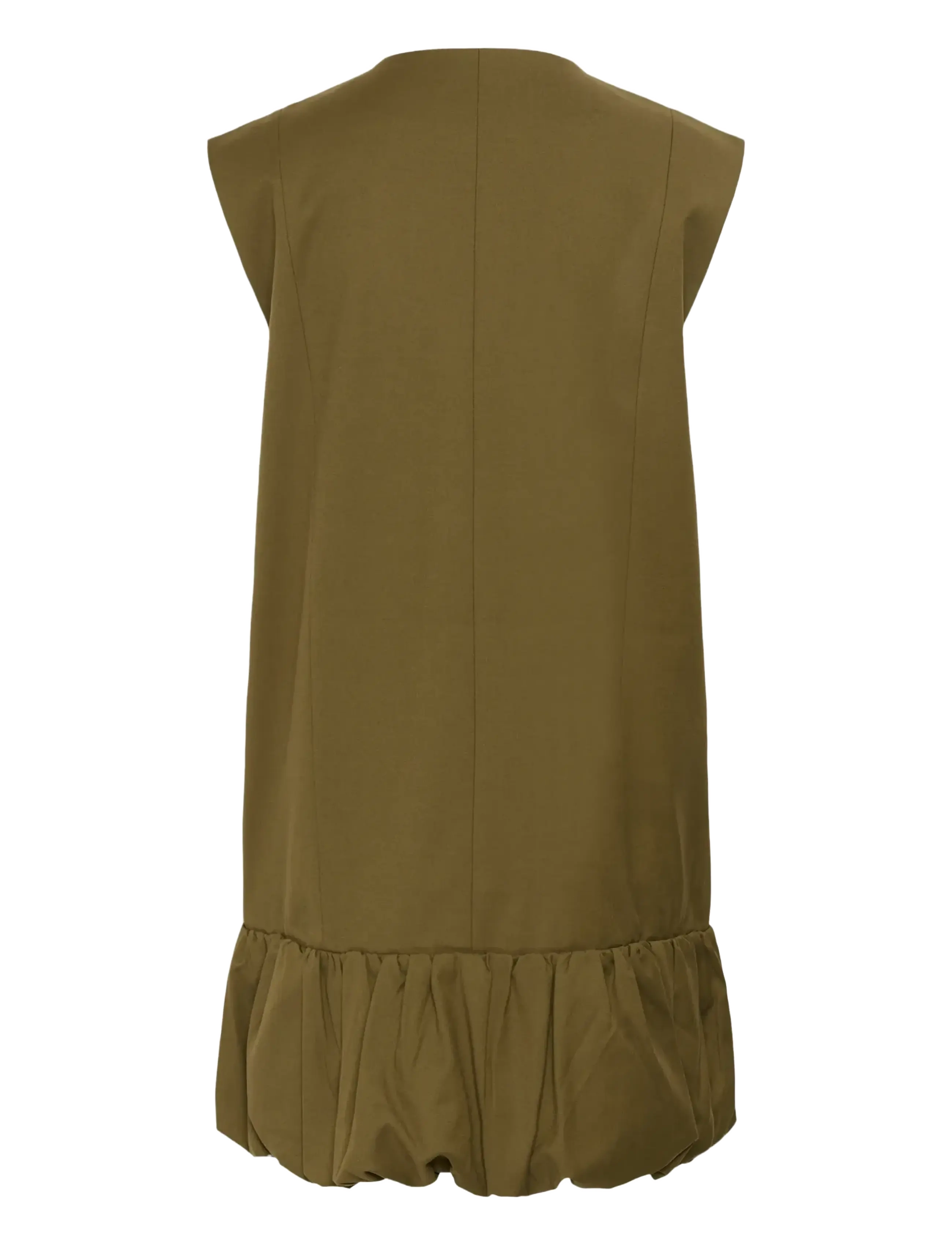 Gestuz - GZolivia dress - minikleidid - military olive - 2