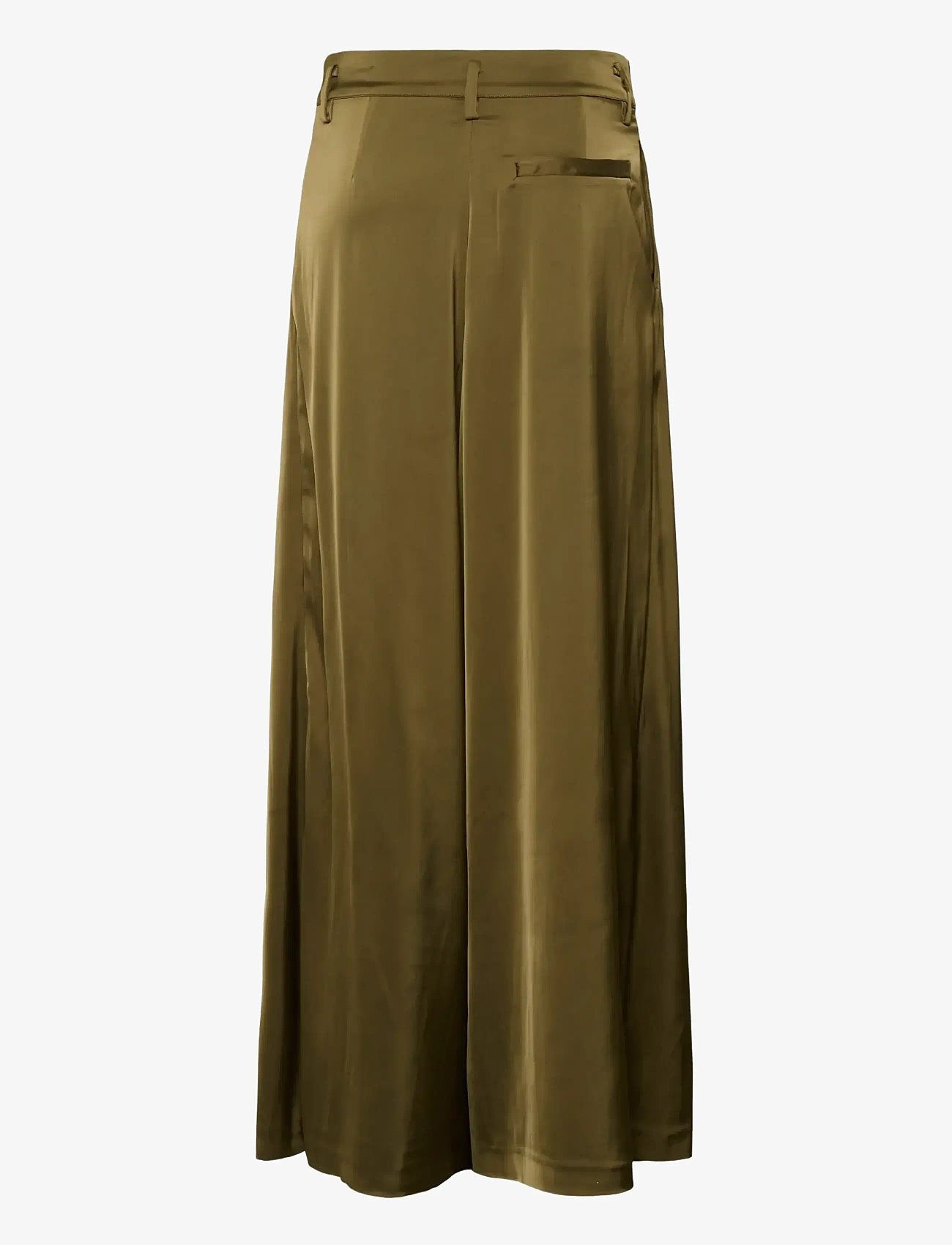 Gestuz - GZcerina HW pants - bukser med brede ben - military olive - 2