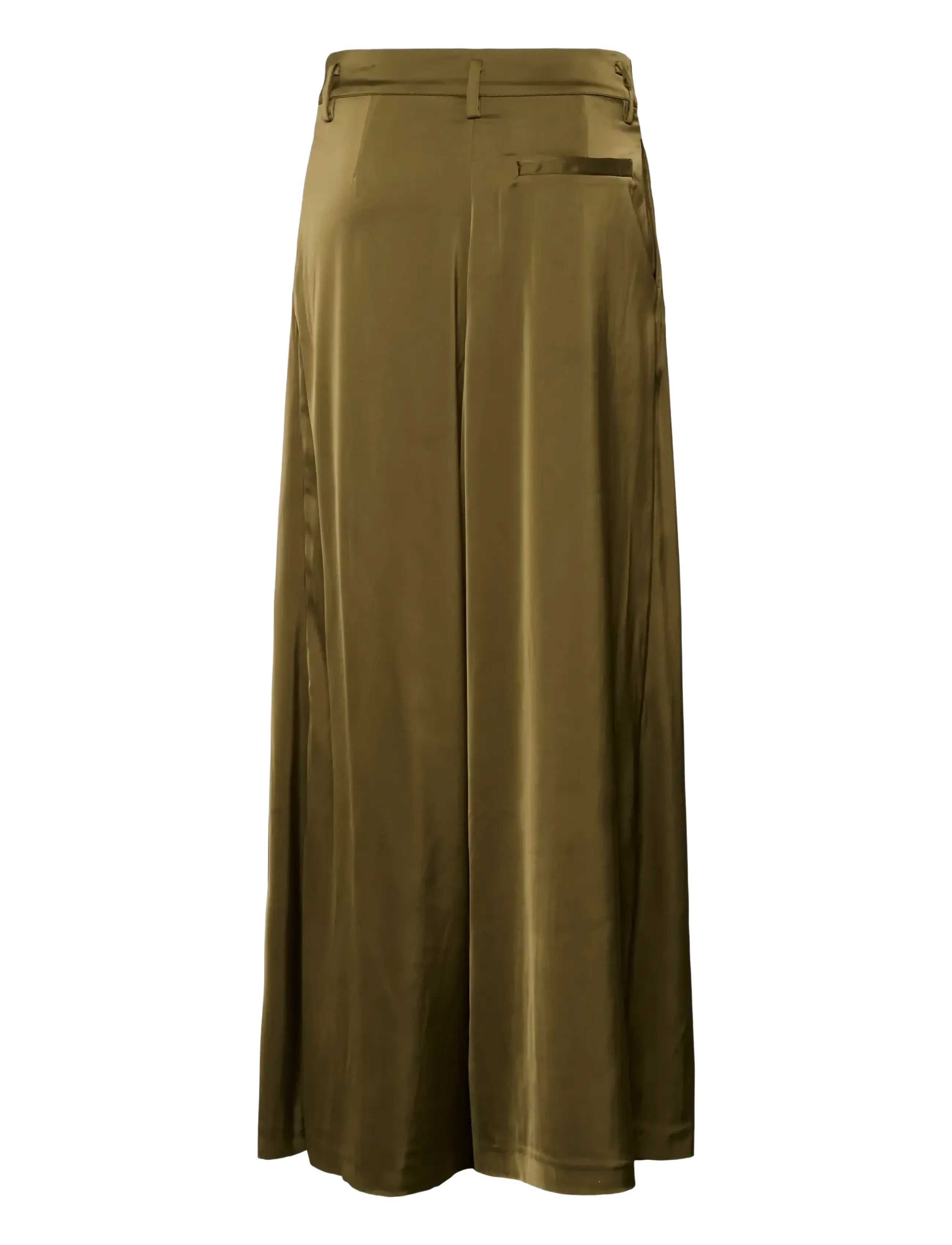 Gestuz - GZcerina HW pants - wide leg trousers - military olive - 2