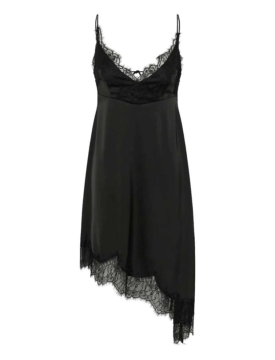 Gestuz - GZlalou dress - vabalt langevad slip-kleidid - black - 1