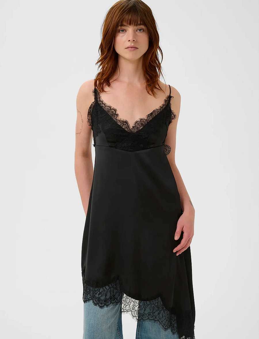 Gestuz - GZlalou dress - vabalt langevad slip-kleidid - black - 0