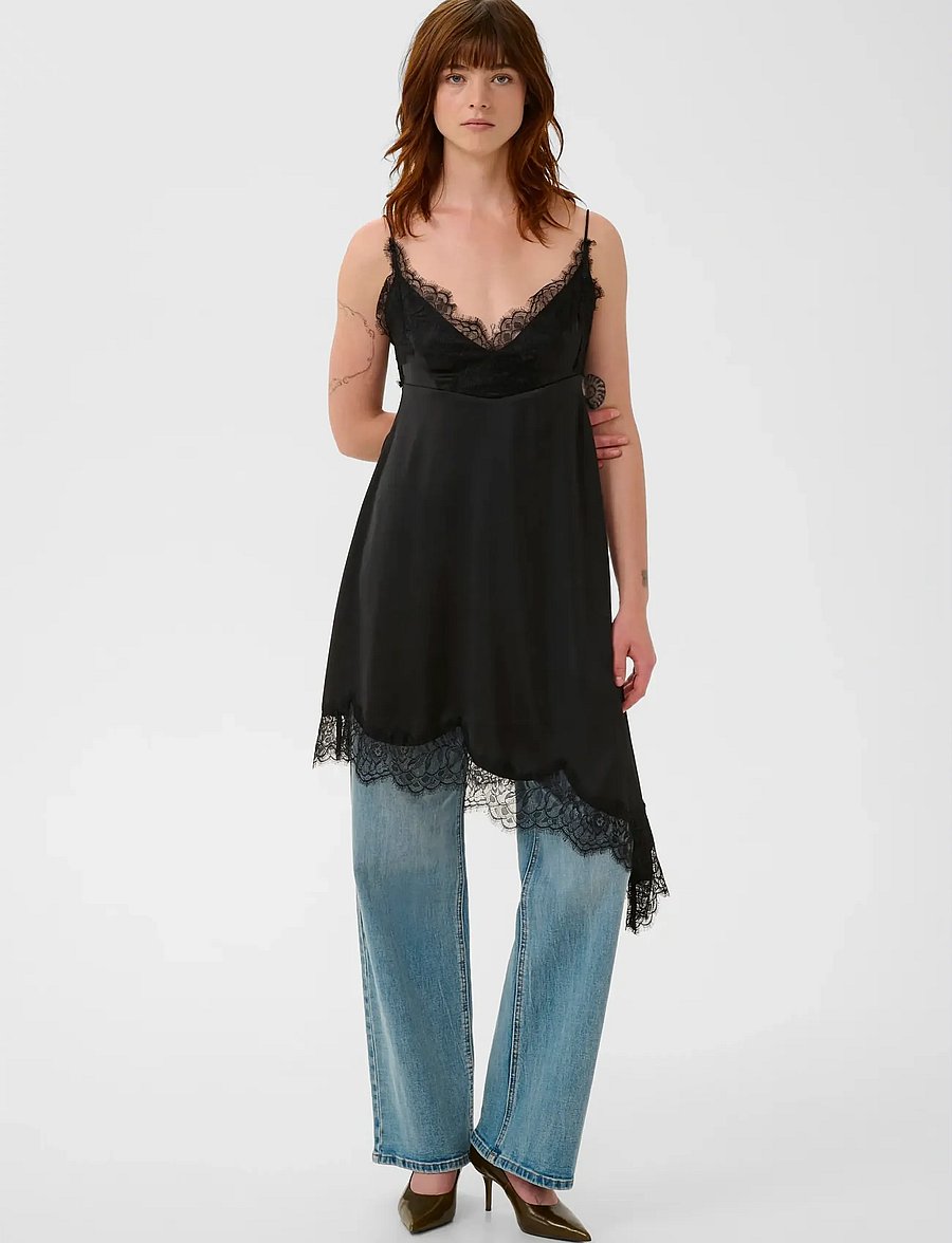 Gestuz - GZlalou dress - vabalt langevad slip-kleidid - black - 3