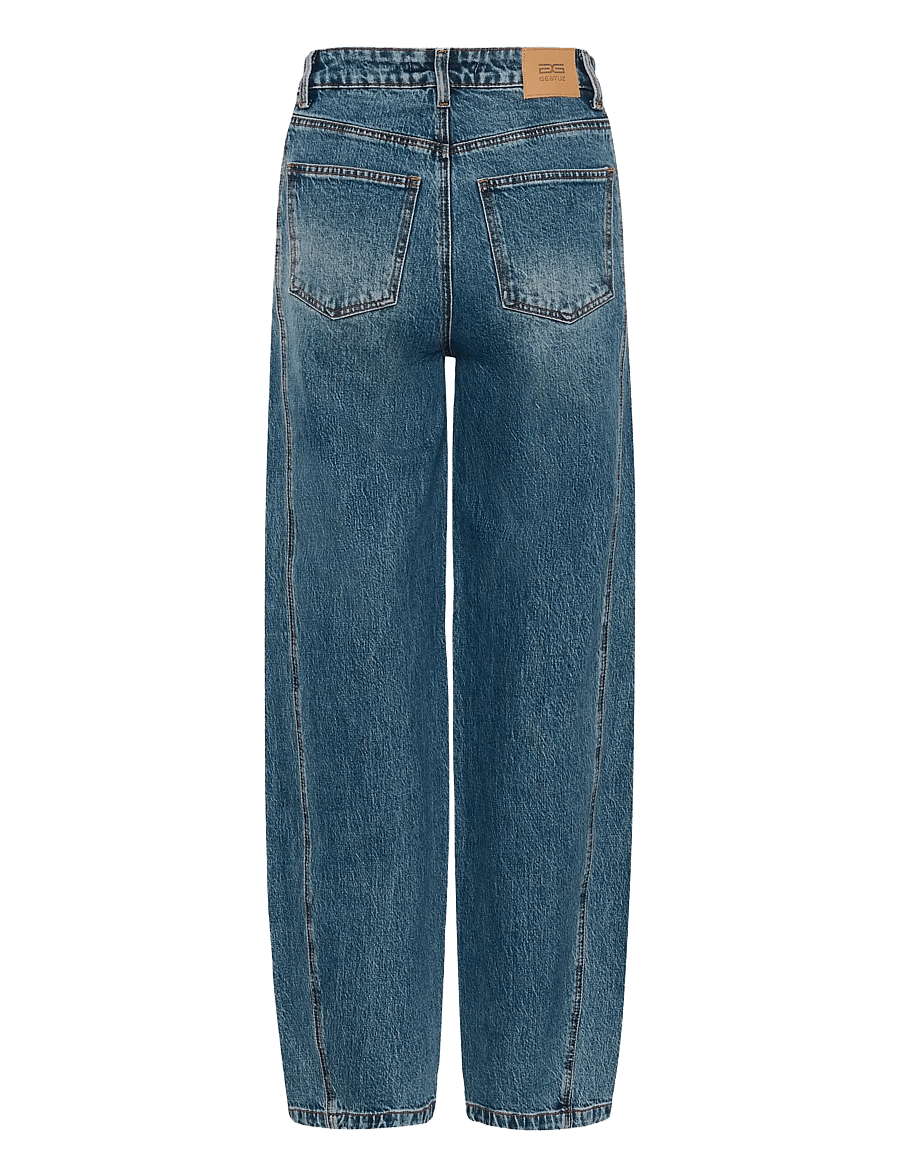 Gestuz - GZmelu HW barrel jeans - barrel jeans - classic mid blue wash - 2