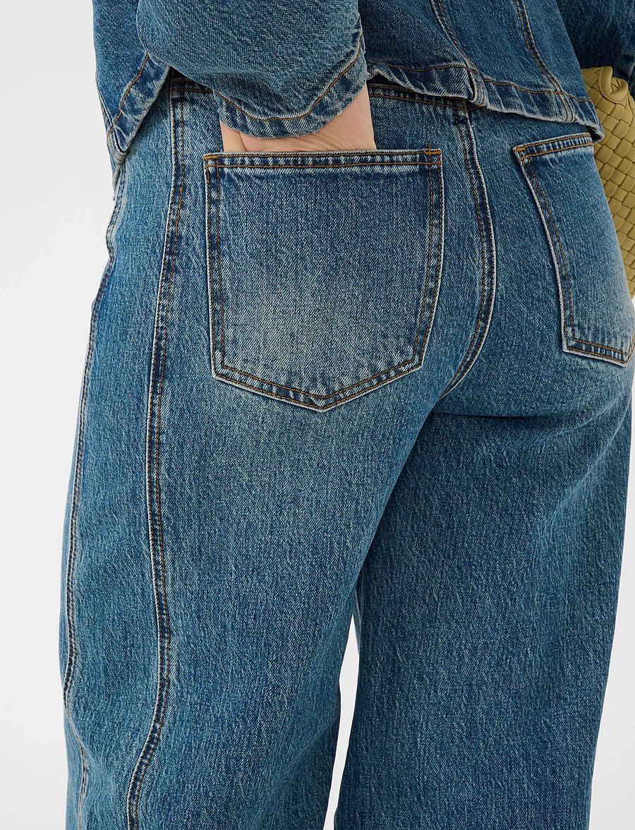 Gestuz - GZmelu HW barrel jeans - barrel jeans - classic mid blue wash - 5