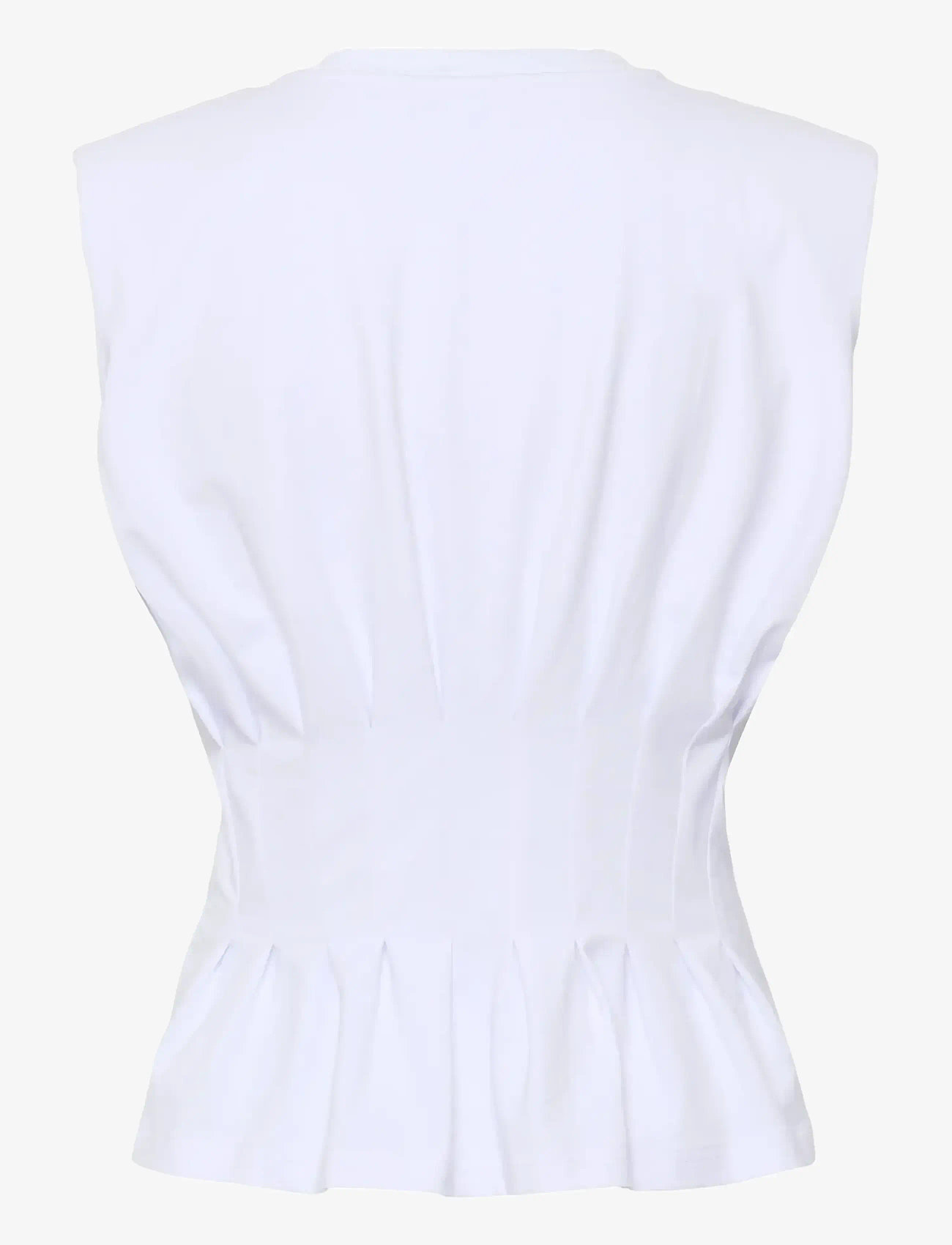 Gestuz - GZinez sl tee - tanktops - bright white - 2