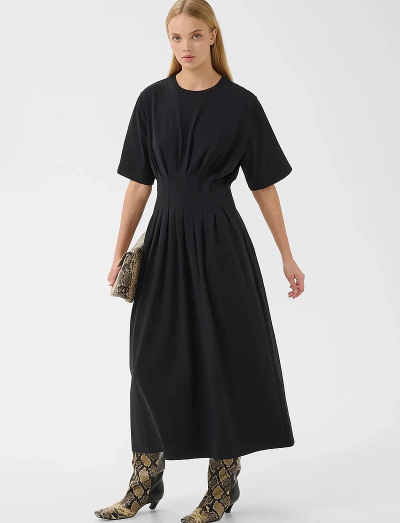 Gestuz - GZinez long dress - sommerkjoler - black - 0