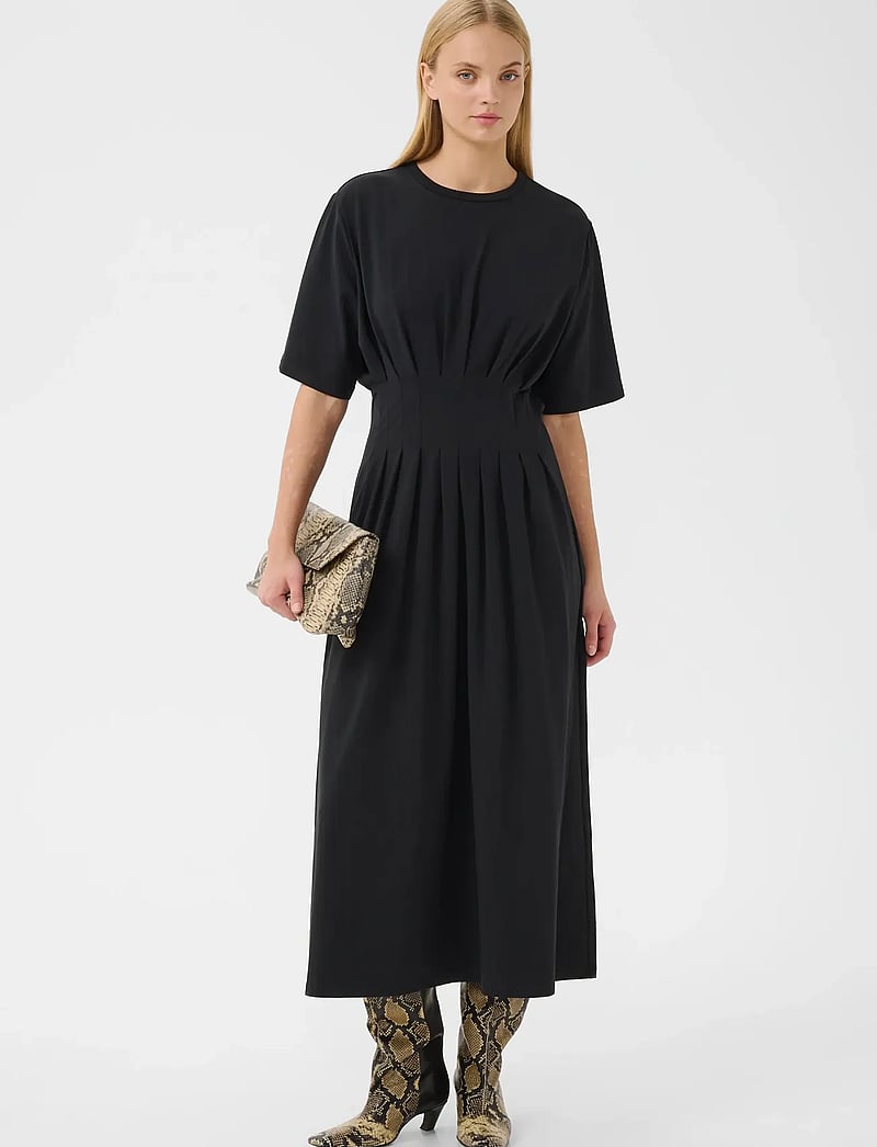Gestuz - GZinez long dress - sommerkjoler - black - 3